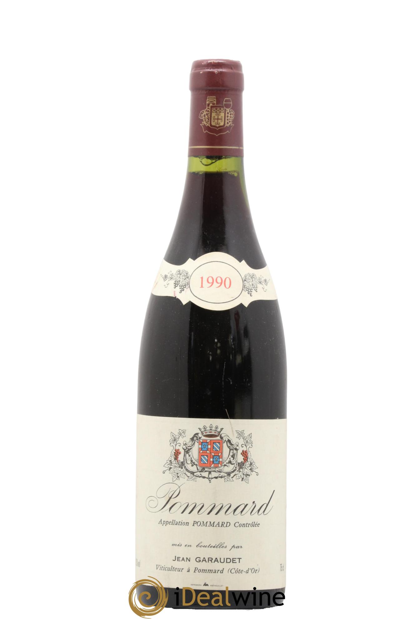 Pommard Jean Garaudet 1990 - Lot de 1 bouteille - 0