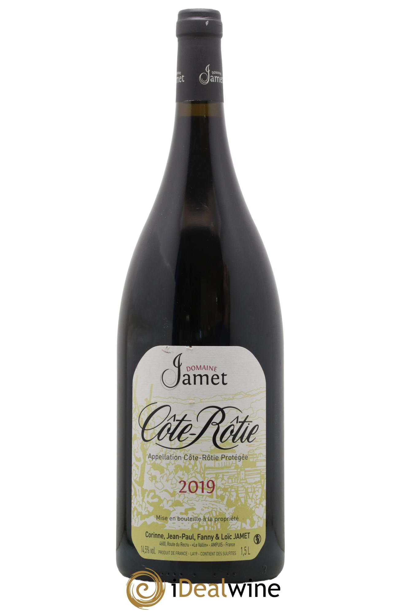 Côte-Rôtie Jamet (Domaine) 2019 - Lot de 1 magnum - 0