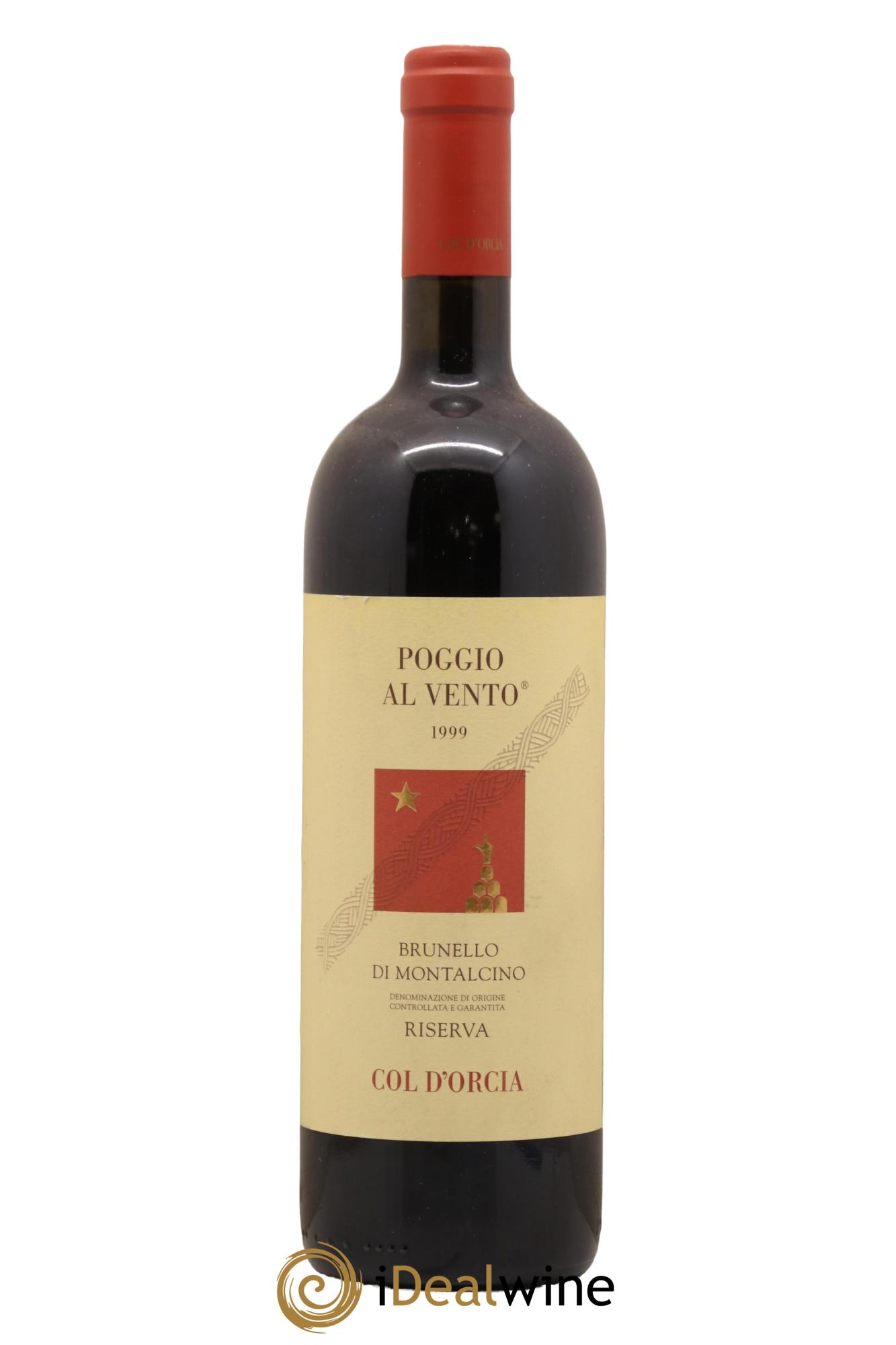Brunello di Montalcino DOCG Riserva Poggio al Vento Tenuta Col d'Orcia 1999 - Lot de 1 bouteille - 0