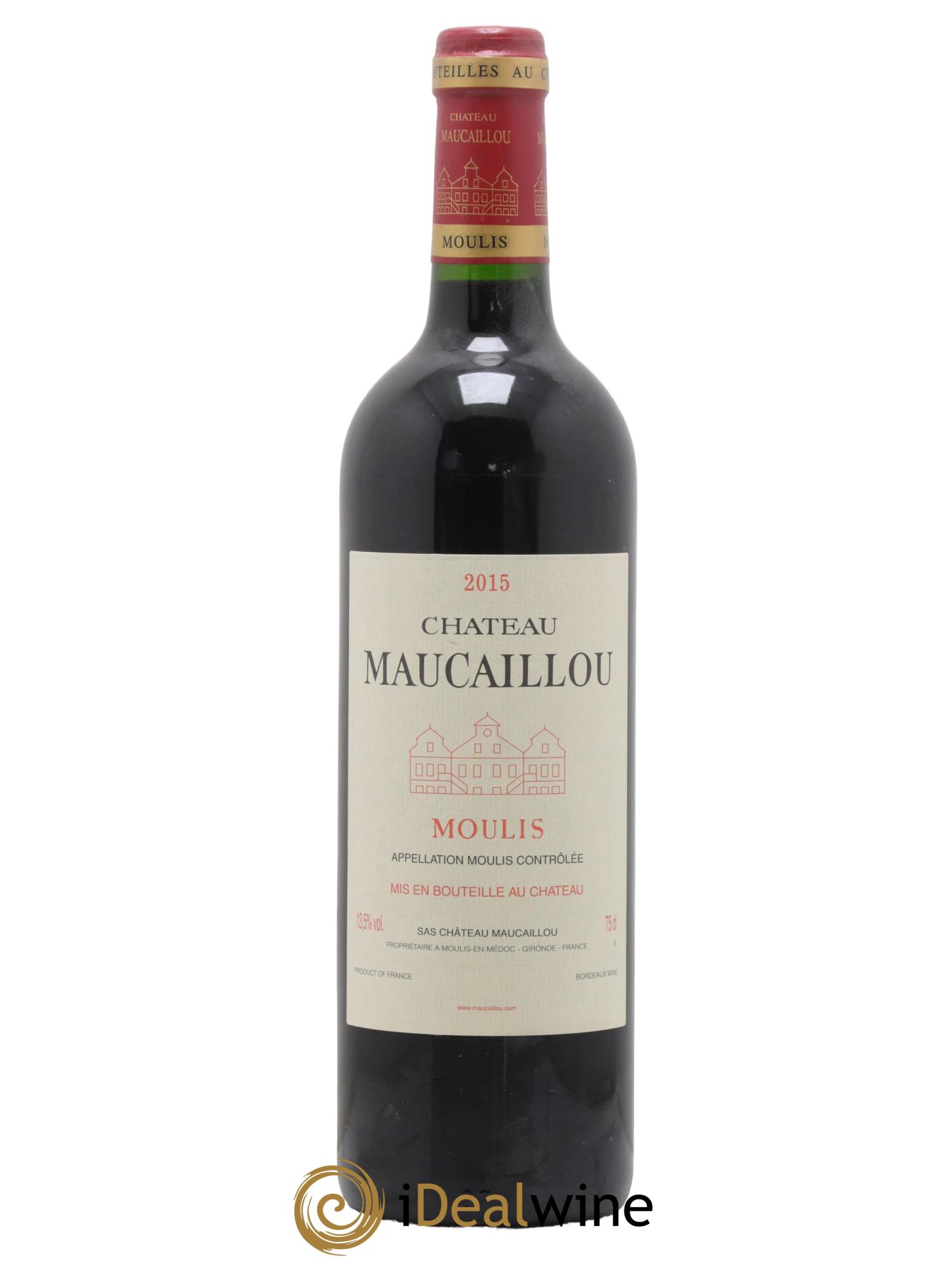 Château Maucaillou 2015 - Lot de 1 bouteille - 0