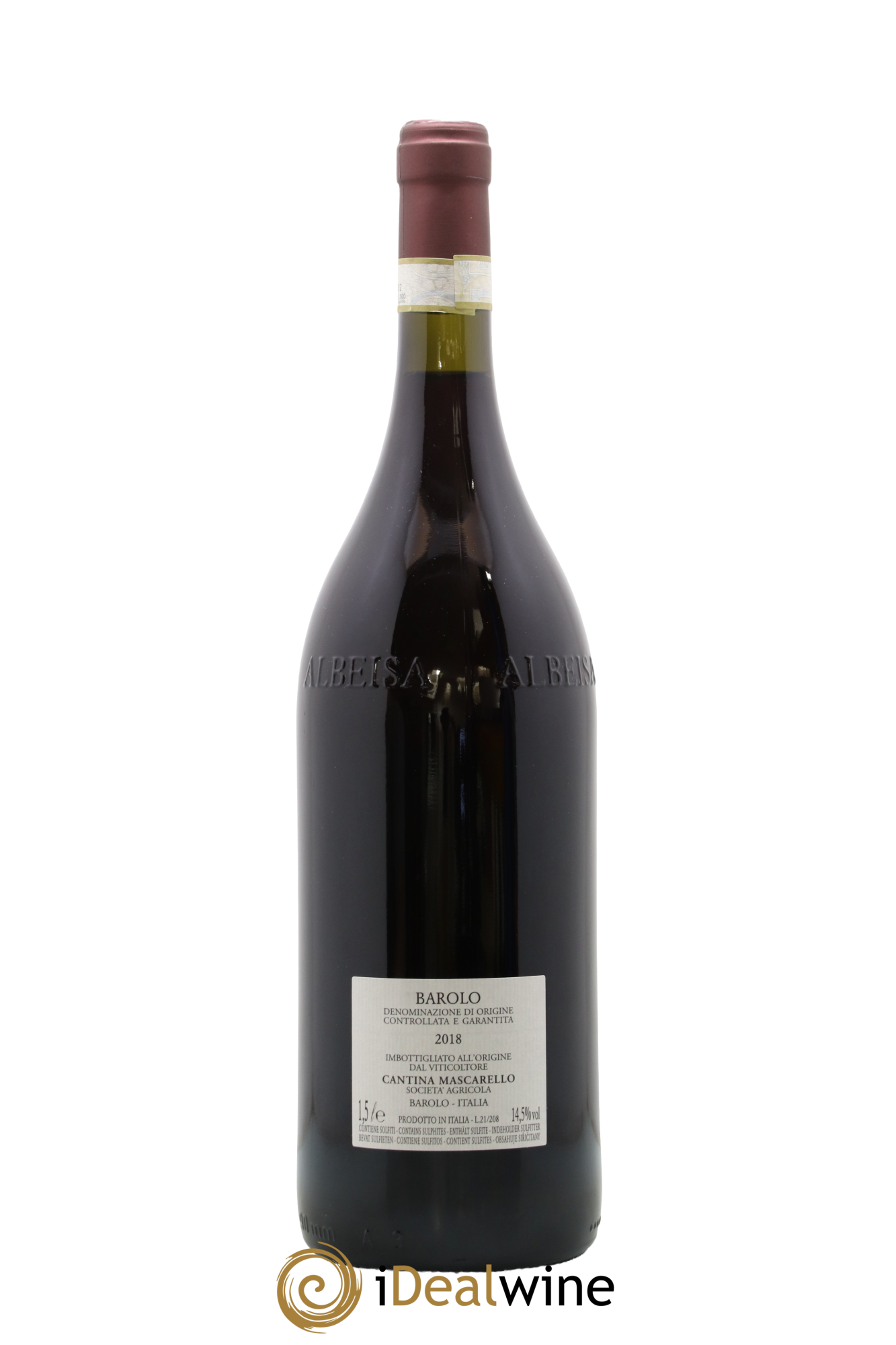 Barolo DOCG Bartolo Mascarello 2018 - Lot de 1 magnum - 2