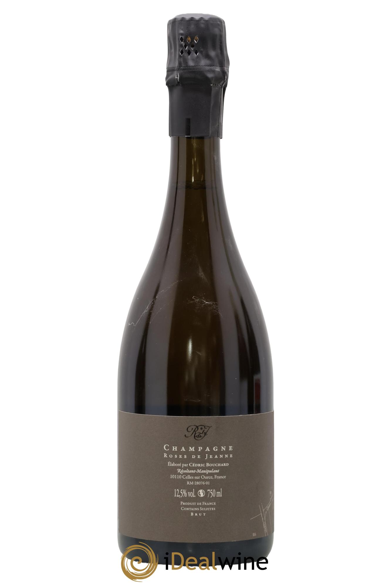 Roses de Jeanne Les Ursules Blanc de Noirs Brut Cédric Bouchard 2018 - Lot of 1 bottle - 1