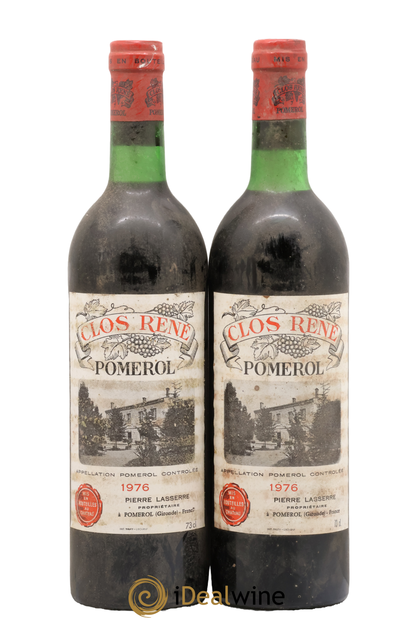 Clos René 1976 - Lot de 2 bouteilles - 0