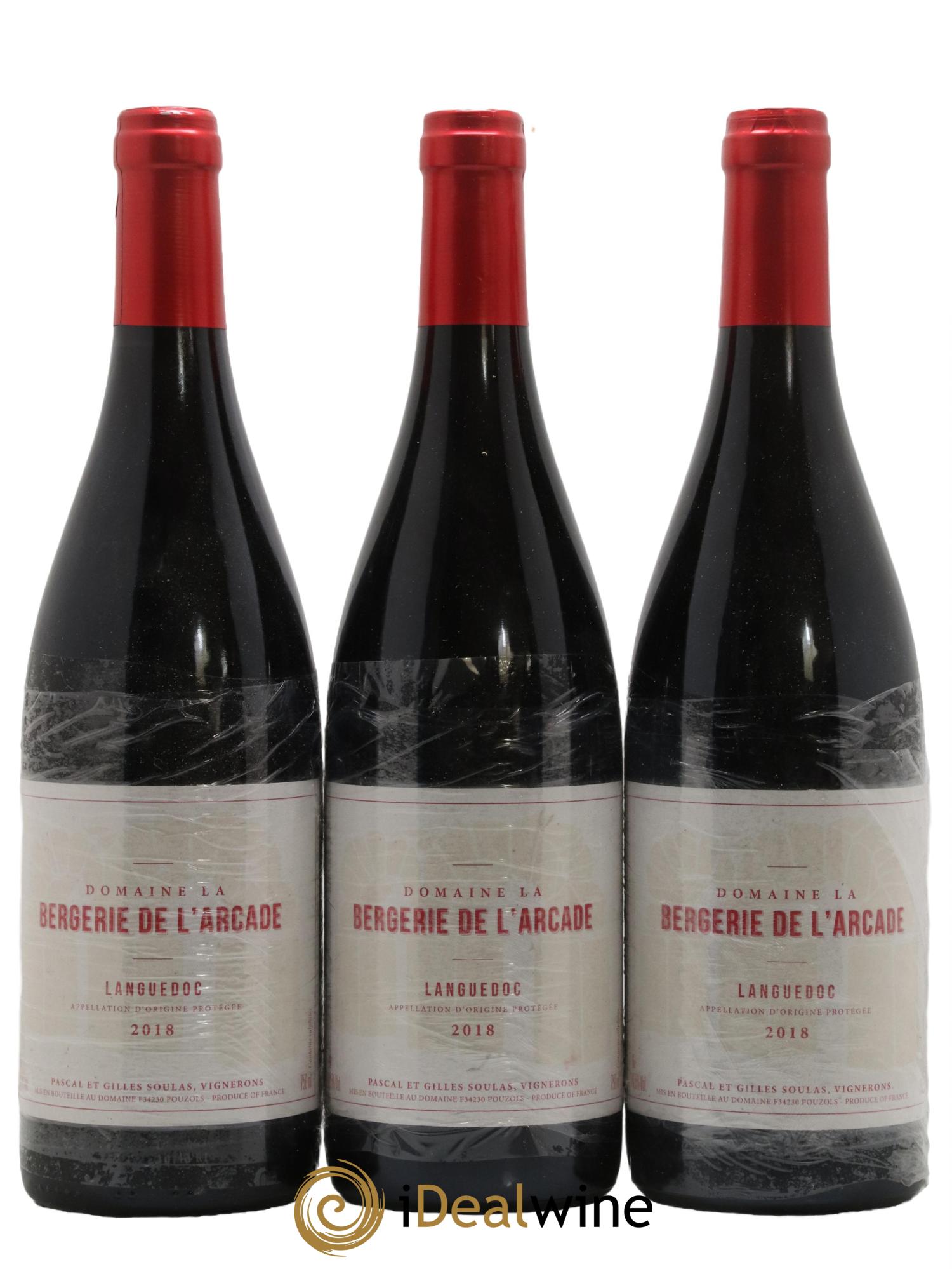 Languedoc La Bergerie de l'Arcade (Domaine) 2018 - Lot de 3 bouteilles - 0