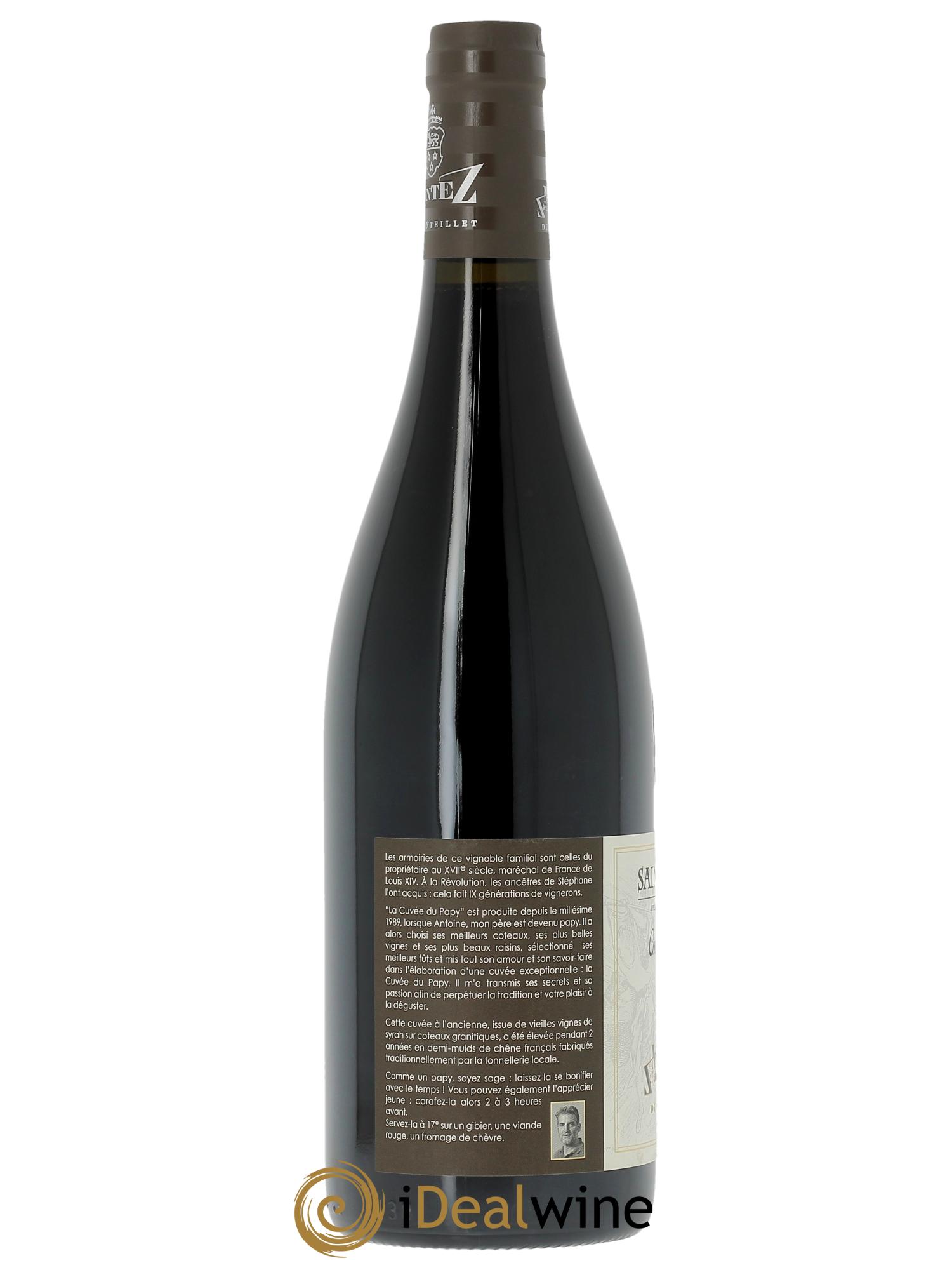 Saint-Joseph Cuvée du Papy Monteillet (Domaine du) - Stéphane Montez  2023 - Lot de 1 bouteille - 2