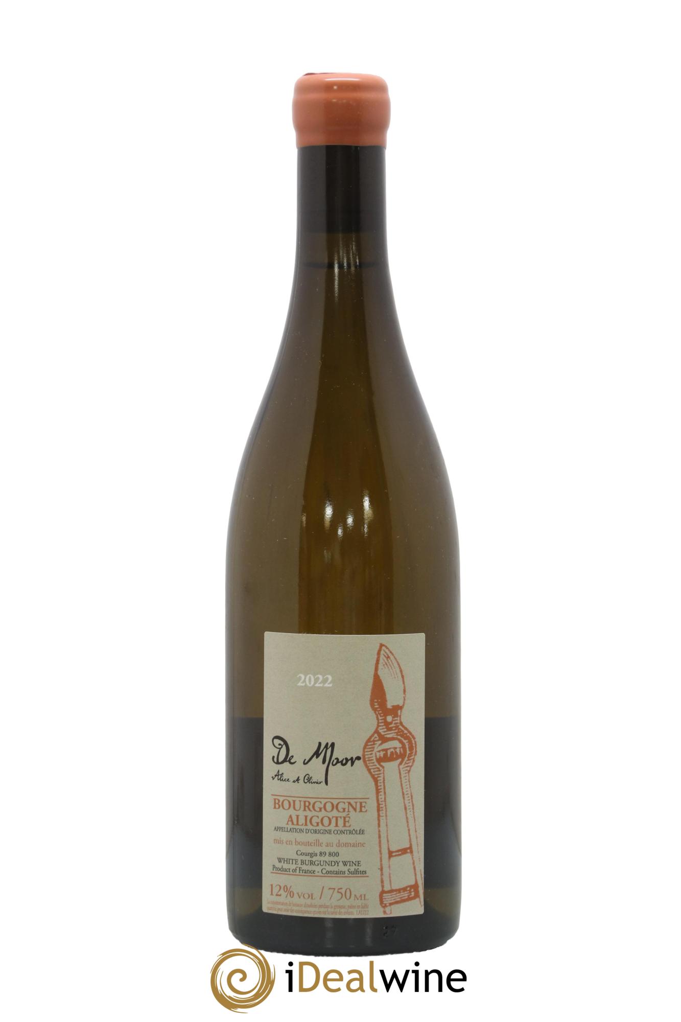 Bourgogne Aligoté Alice et Olivier De Moor 2022 - Lot de 1 bouteille - 0