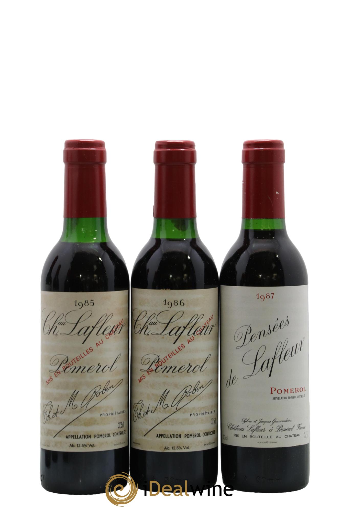 Pomerol Caisse panachée Lafleur Pensées de Lafleur - Lot of 12 half-bottles - 1