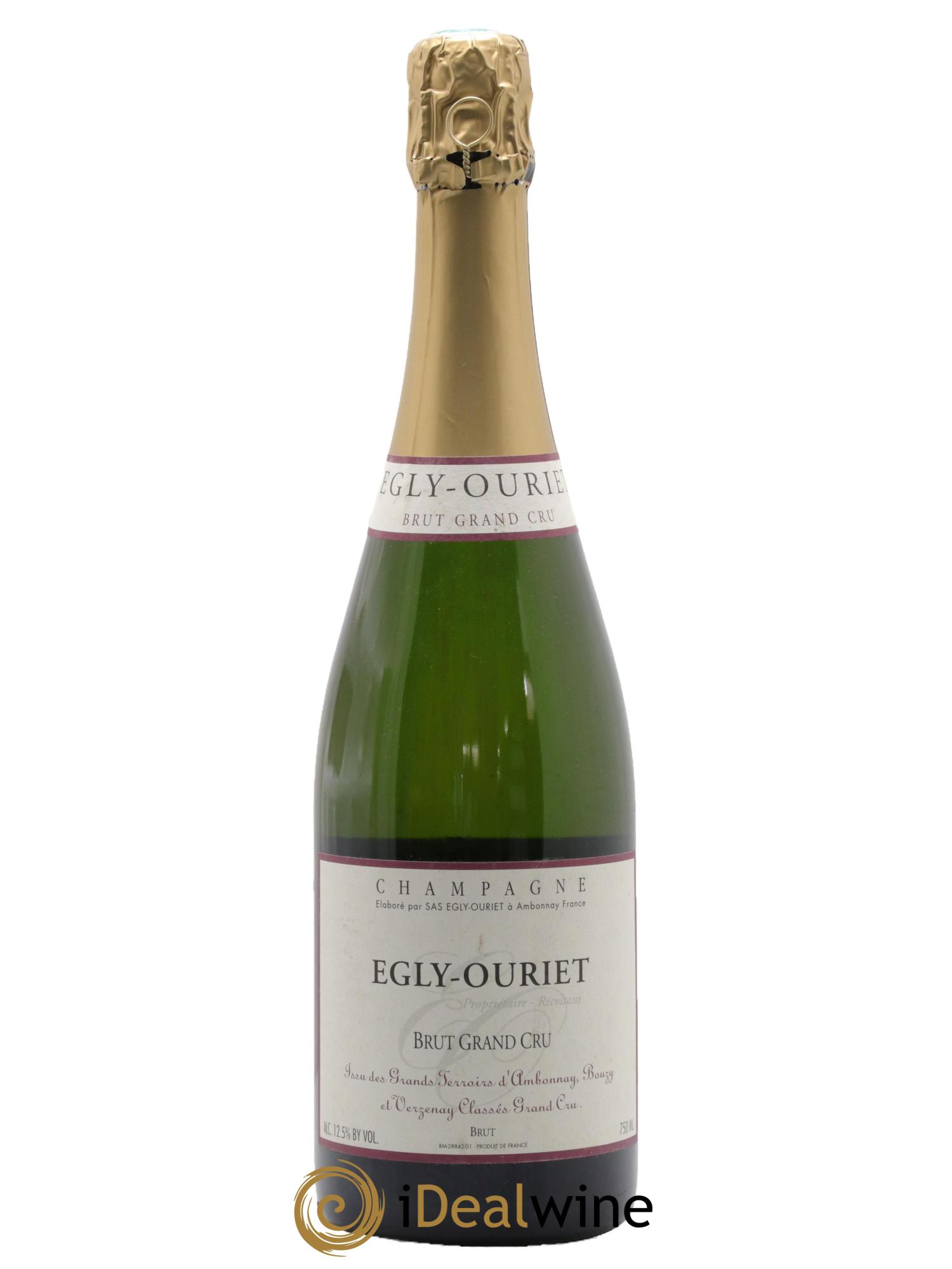 Grand Cru Brut Egly-Ouriet - Lot de 1 bouteille - 0