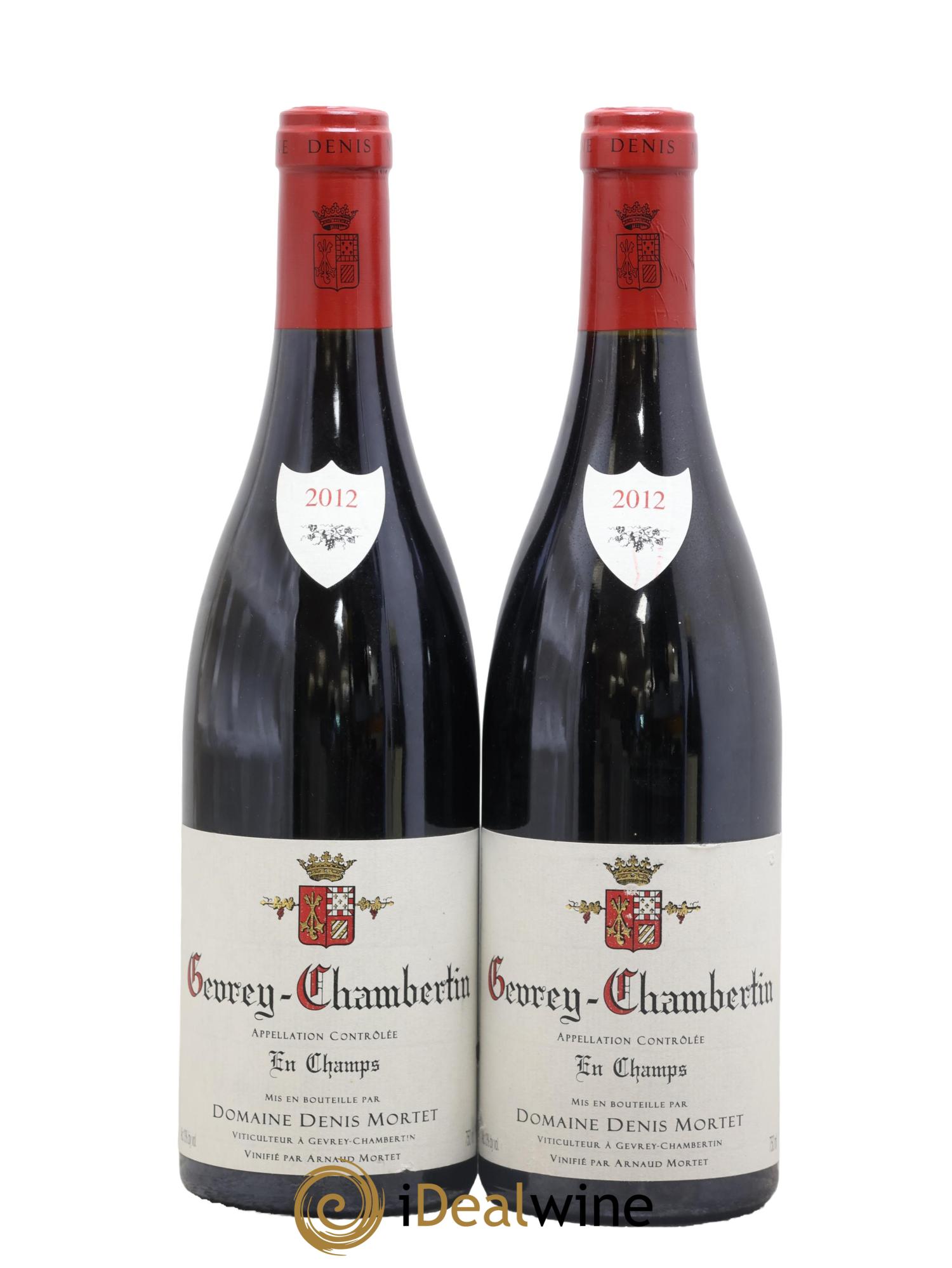 Gevrey-Chambertin En Champs Denis Mortet (Domaine) 2012 - Lot of 2 bottles - 0