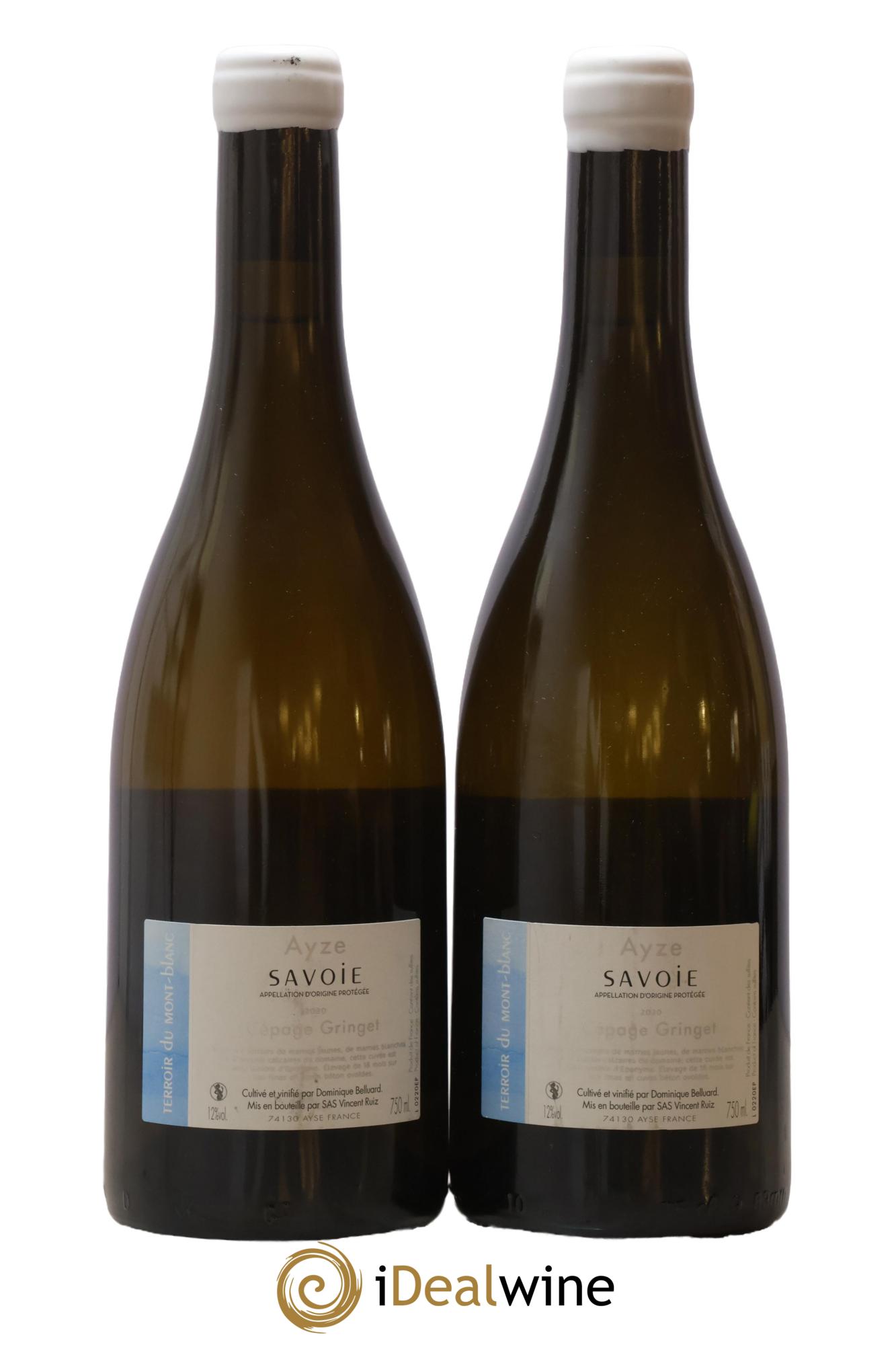 Vin de Savoie Eponyme Domaine Belluard Elevage 18 mois 2020 - Lot de 2 bouteilles - 1