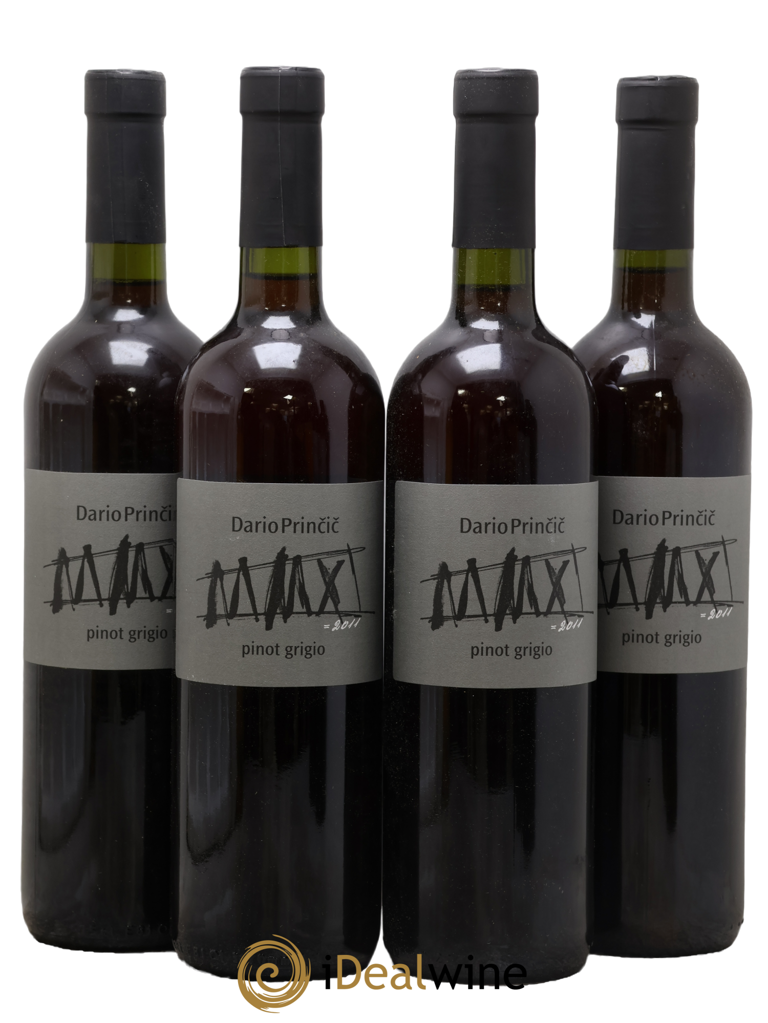IGT Venezia Giulia Pinot Grigio Dario Princoc 2011 - Lot de 4 bouteilles - 0