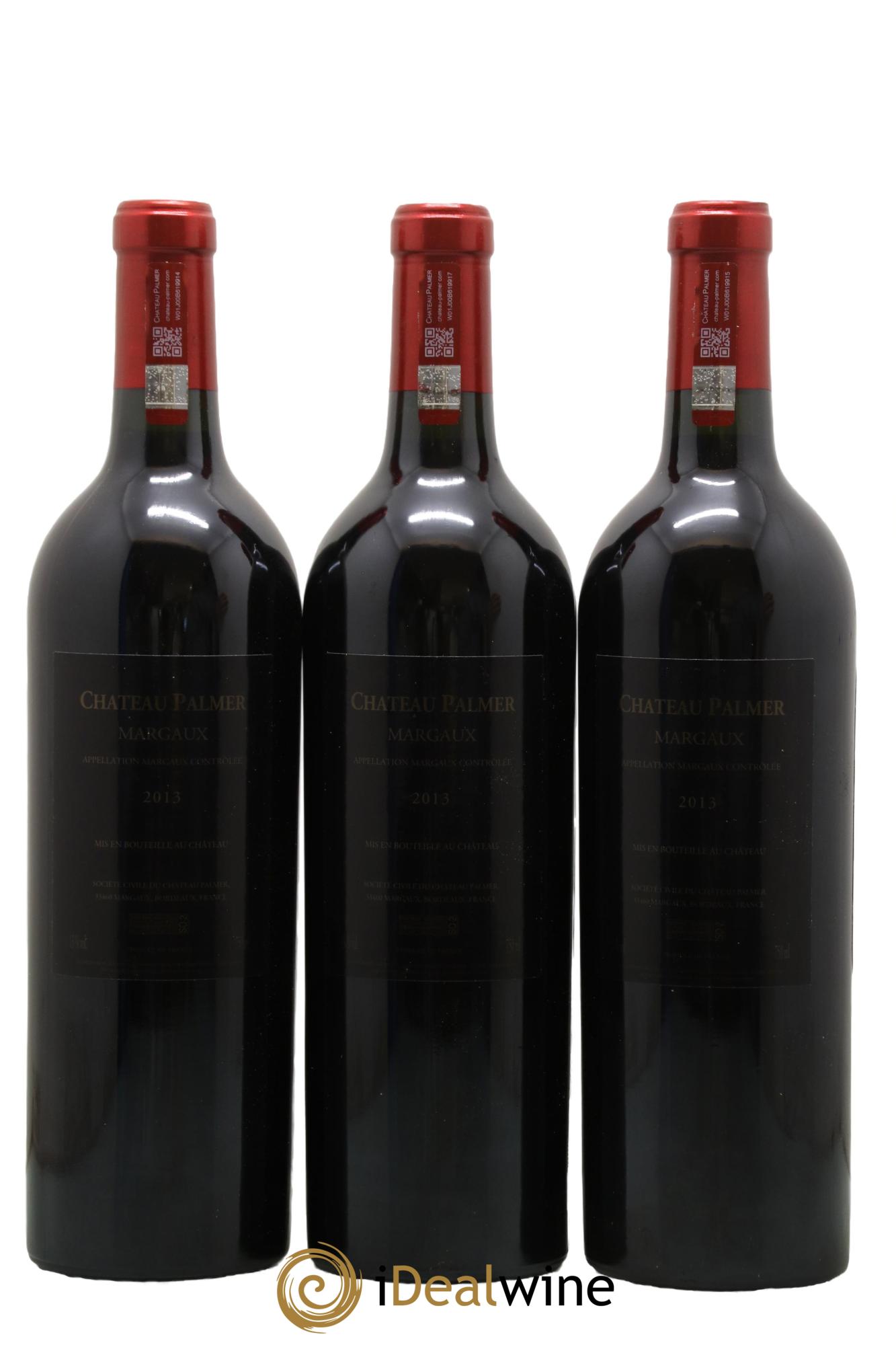 Château Palmer 3ème Grand Cru Classé 2013 - Lot de 6 bouteilles - 5