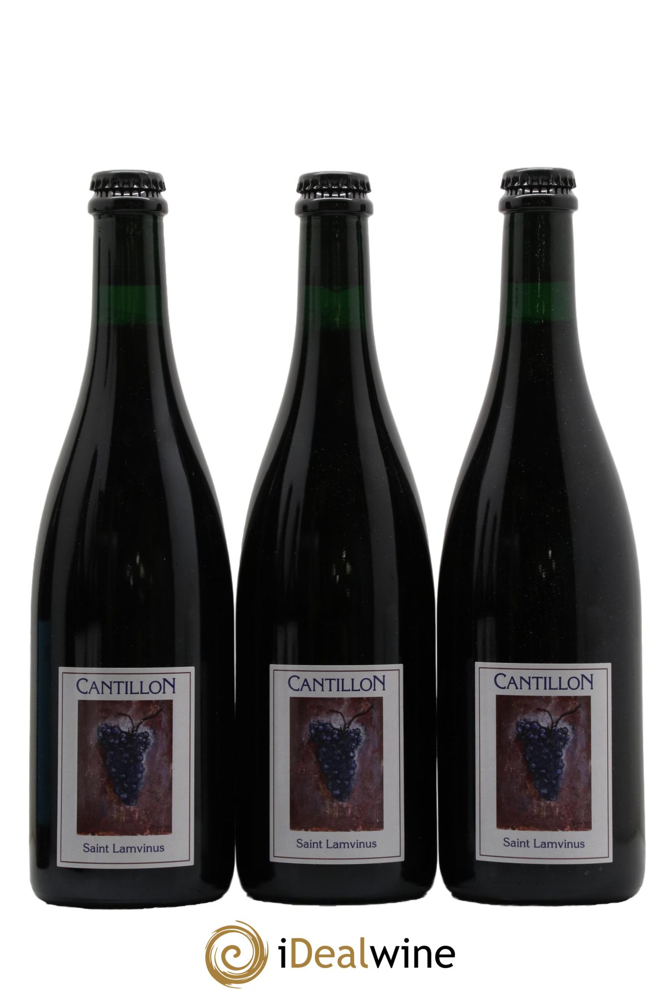 Bière Cantillon Saint Lamvinus - Lot de 3 bouteilles - 0