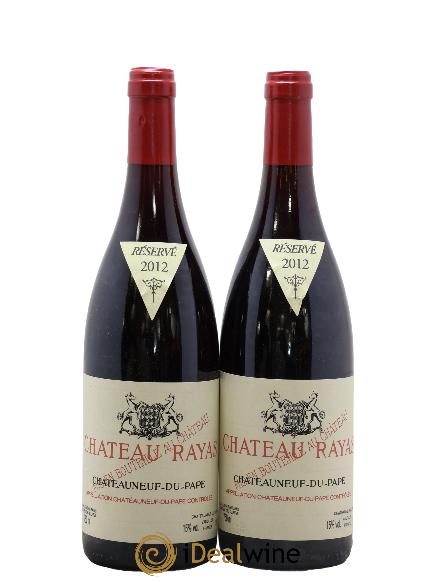 Châteauneuf-du-Pape Château Rayas Emmanuel Reynaud 2012 - Lot de 2 bouteilles - 0