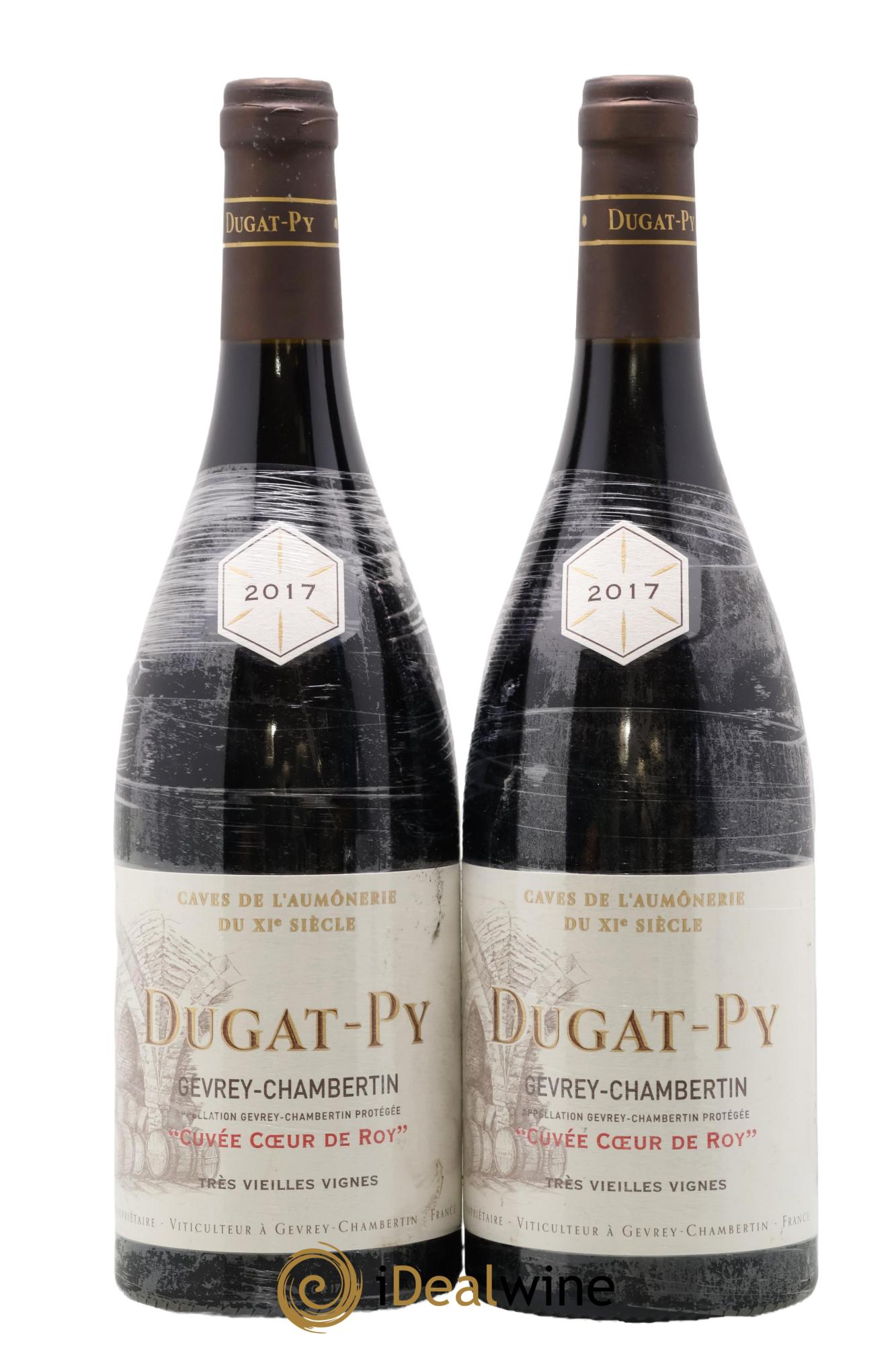 Gevrey-Chambertin Coeur de Roy Très Vieilles Vignes Dugat-Py 2017 - Lote de 2 botellas - 0