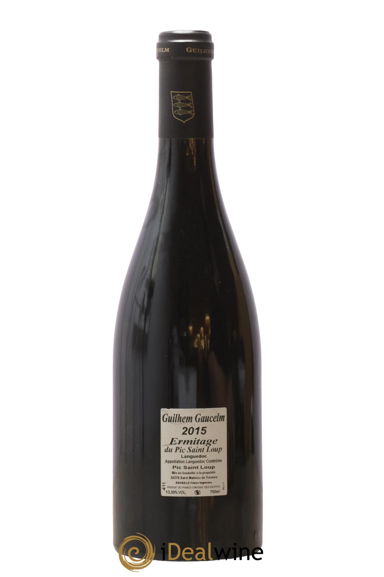 Pic Saint-Loup Héritage du Pic Saint-Loup (anciennement Ermitage) Guilhem Gaucelm 2015 - Posten von 1 Flasche - 1