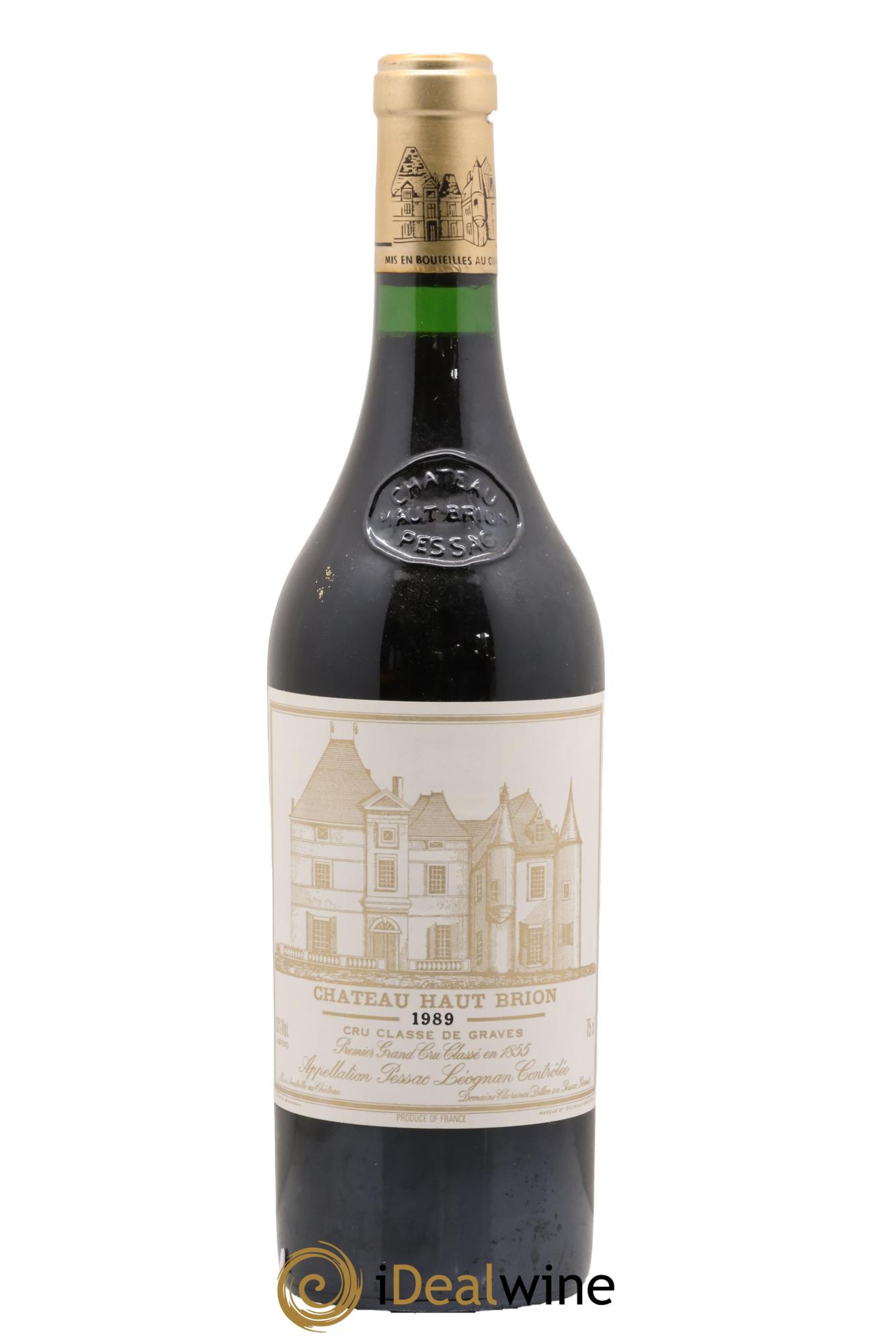 Château Haut Brion 1er Grand Cru Classé 1989 - Posten von 1 Flasche - 0