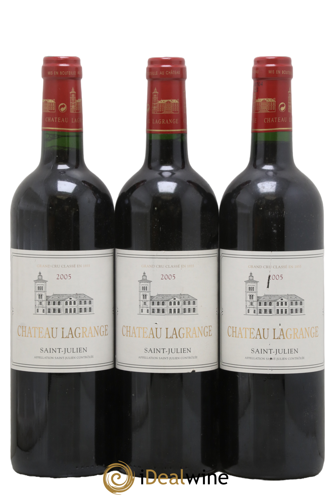 Château Lagrange 3ème Grand Cru Classé 2005 - Lot de 3 bouteilles - 0