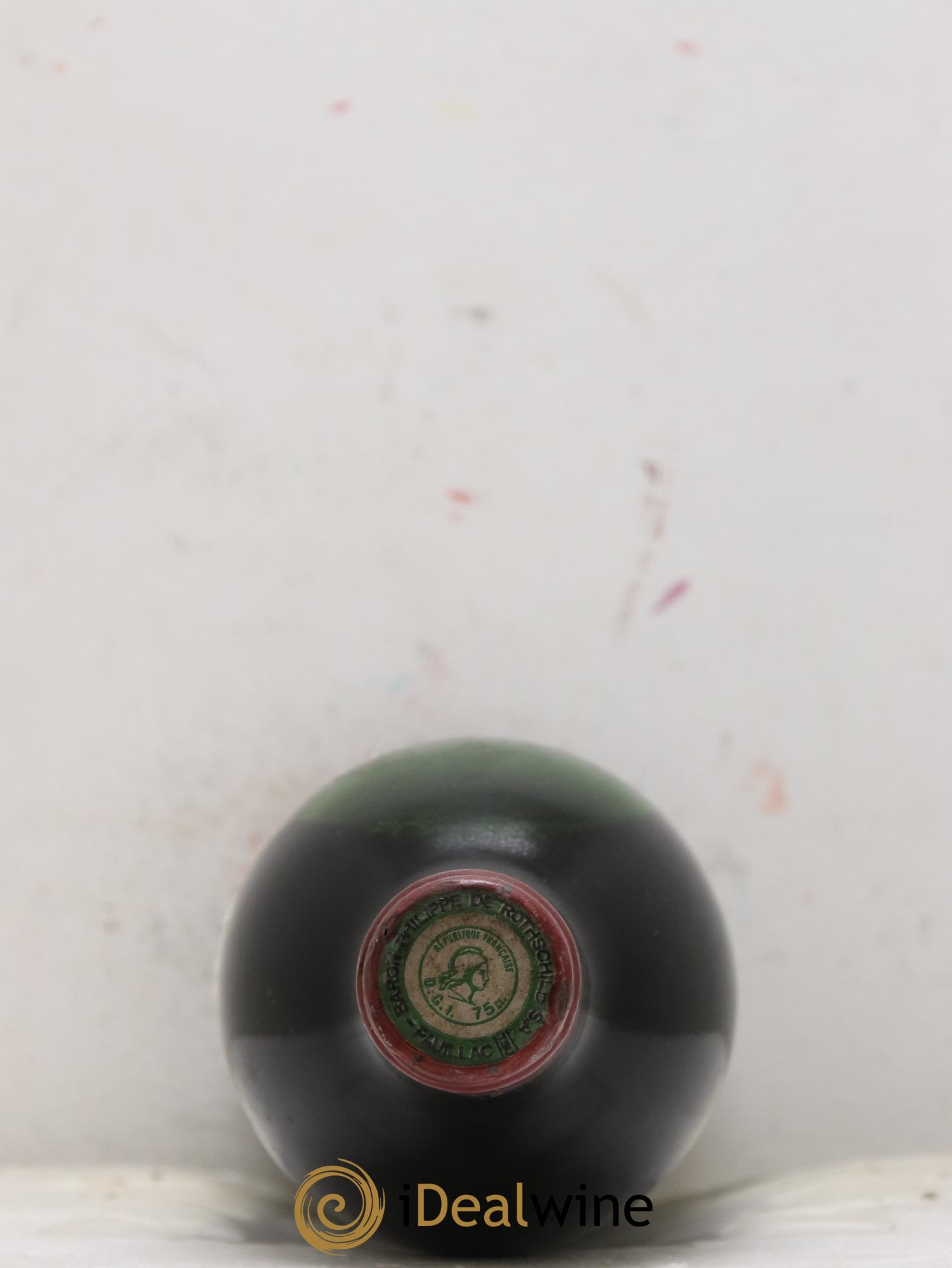 Château Mouton Rothschild 1er Grand Cru Classé 1984 - Lot de 1 bouteille - 1