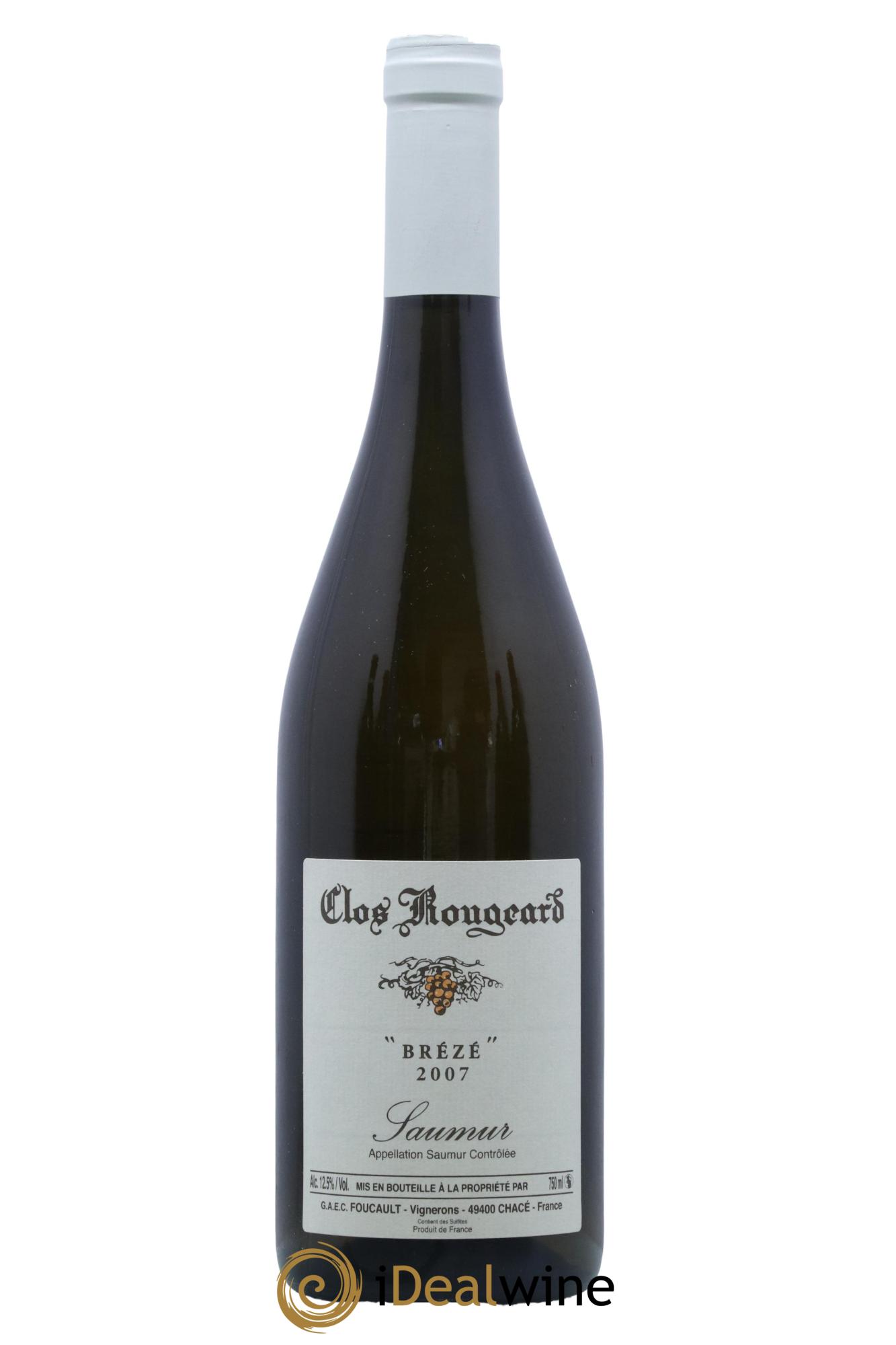Saumur Brézé Clos Rougeard 2007 - Posten von 1 Flasche - 0