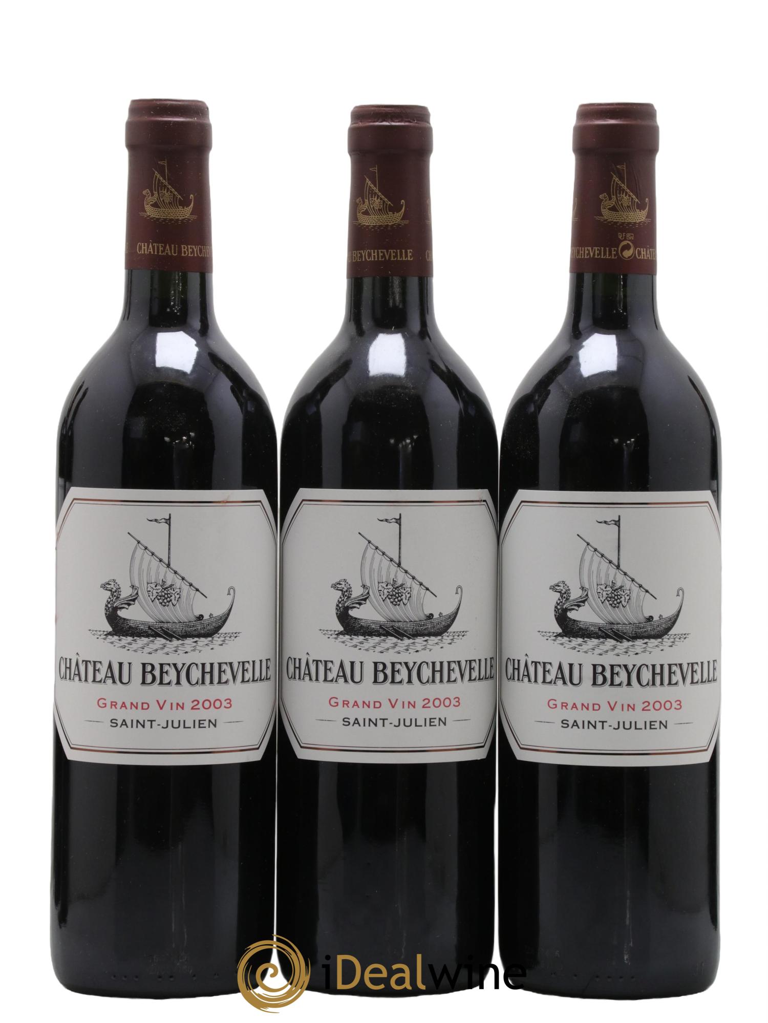 Château Beychevelle 4ème Grand Cru Classé 2003 - Lot de 12 bouteilles - 3