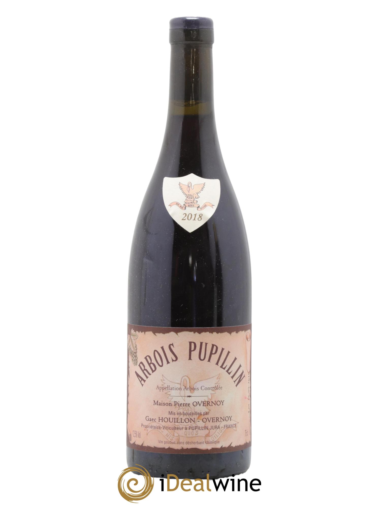Arbois Pupillin Ploussard Trousseau (cire violette) Overnoy-Houillon (Domaine) 2018 - Posten von 1 Flasche - 0