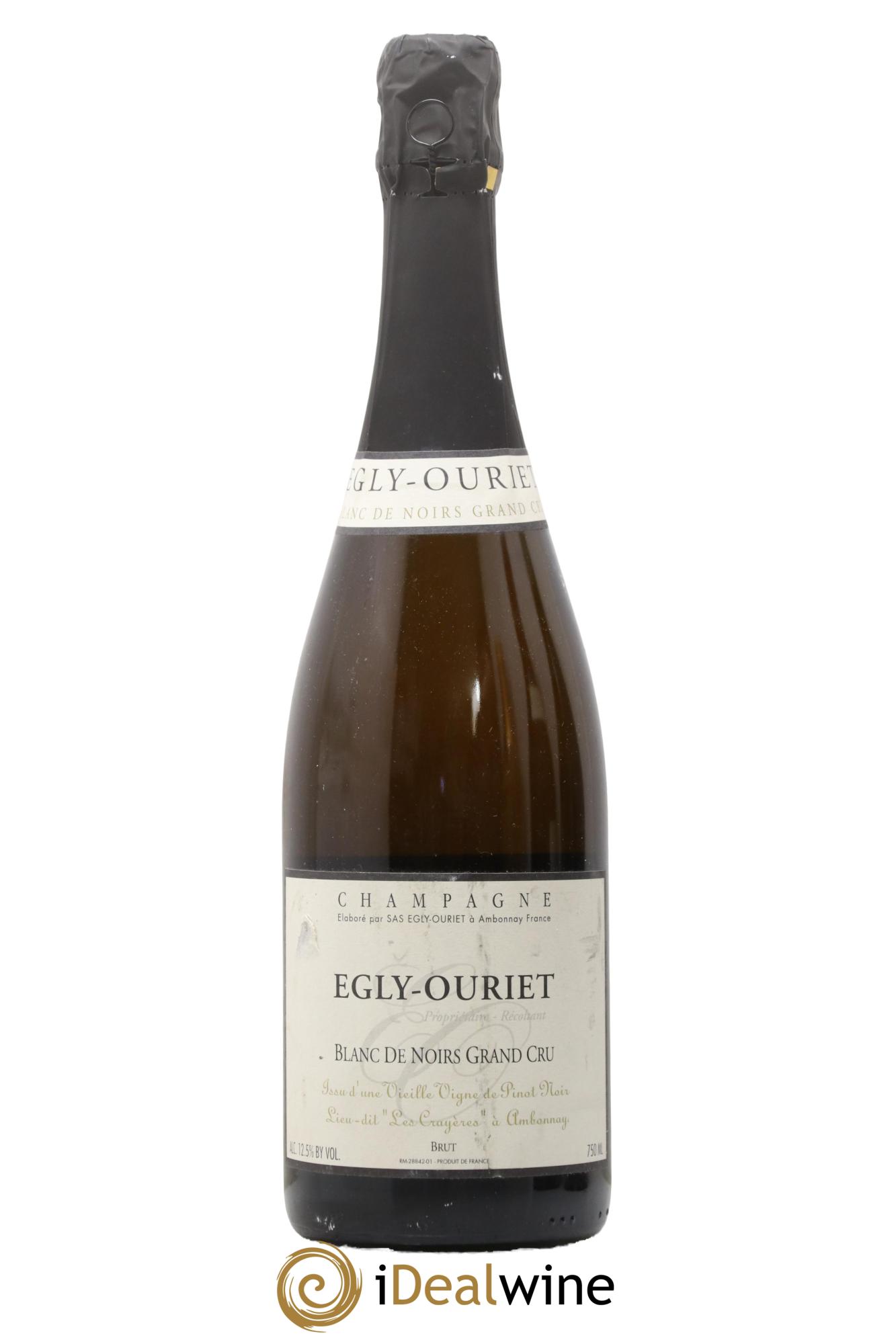 Blanc de Noirs Vieilles Vignes Egly-Ouriet - Lot of 1 bottle - 0