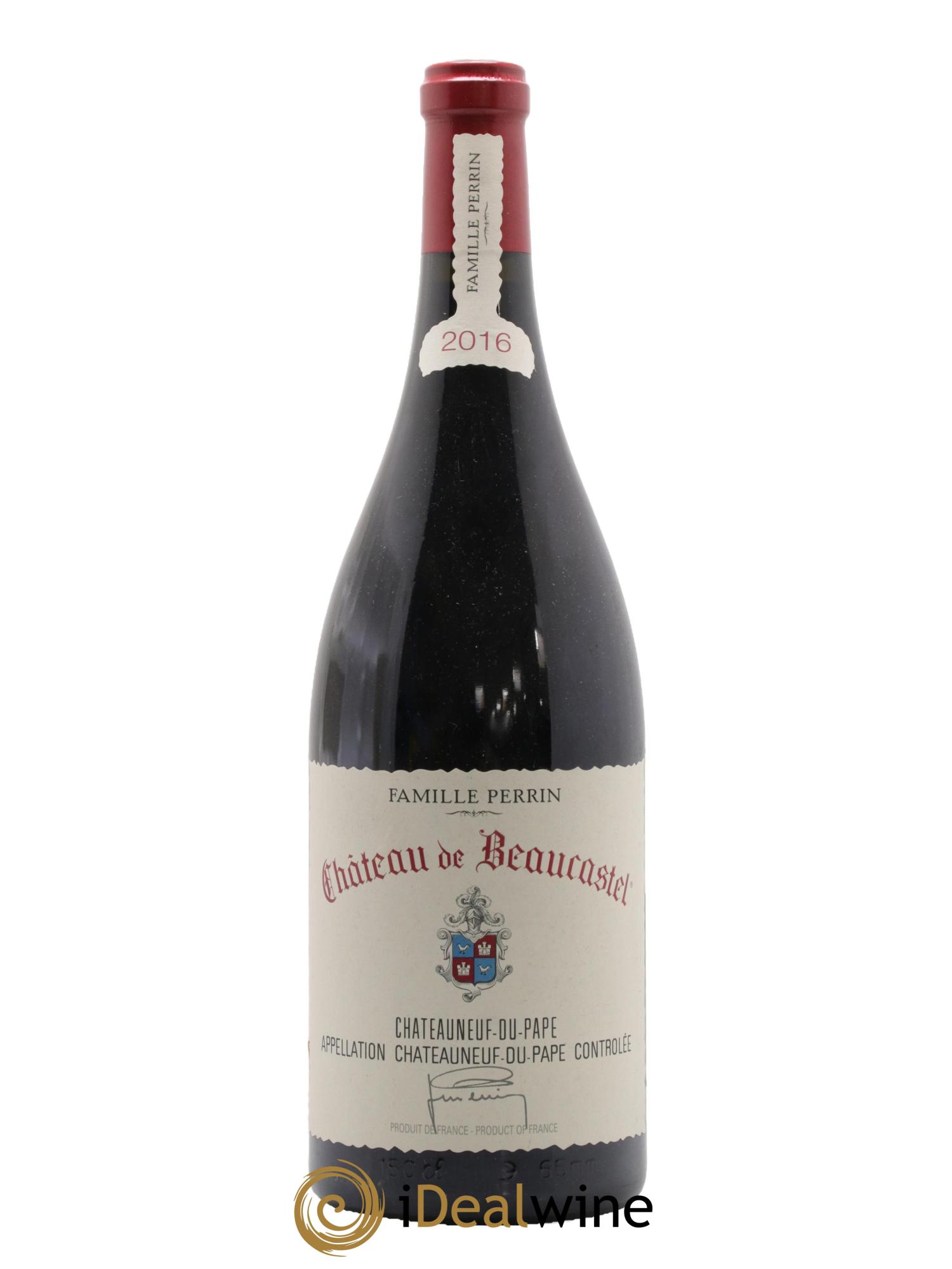 Châteauneuf-du-Pape Château de Beaucastel Famille Perrin 2016 - Lot de 1 magnum - 0