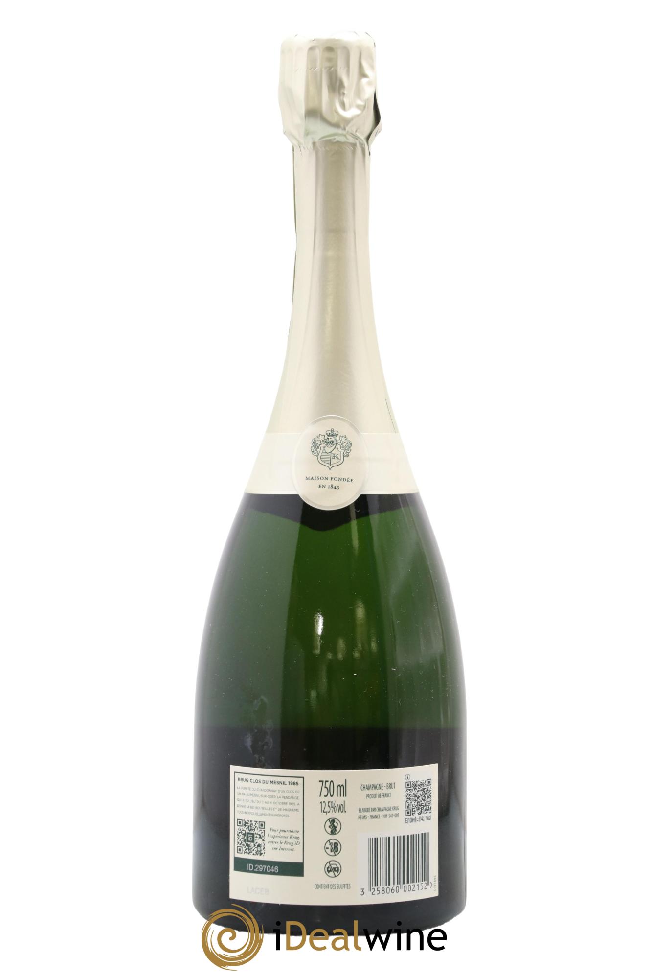 Clos du Mesnil Krug 1985 - Lot de 1 magnum - 1