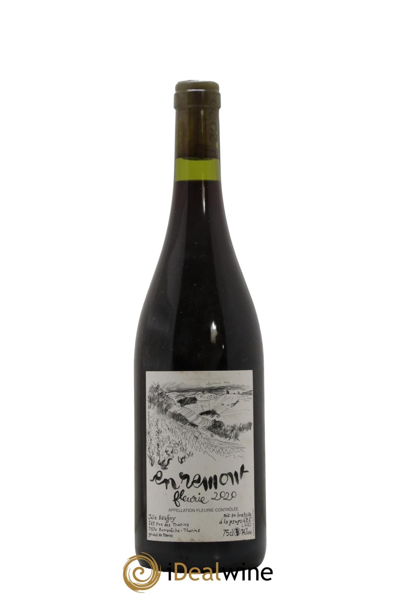 Fleurie En Rémont Julie Balagny 2020 - Lot de 1 bouteille - 0