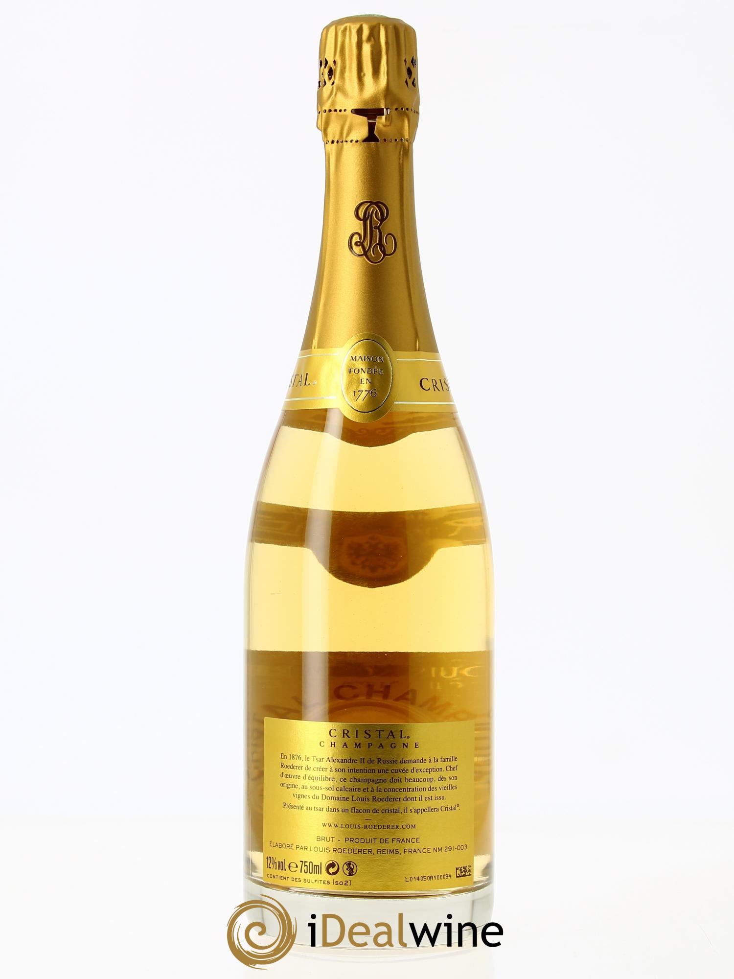 Cristal Louis Roederer 2013 - Lot de 1 bouteille - 2