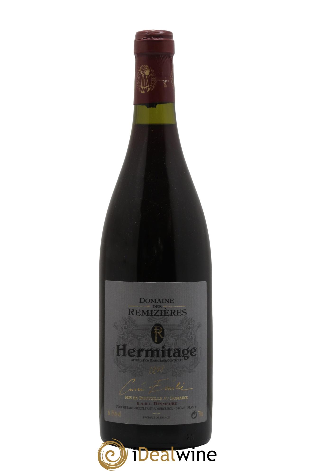Hermitage Cuvée Emilie Rémizières (Domaine des) 1998 - Posten von 1 Flasche - 0