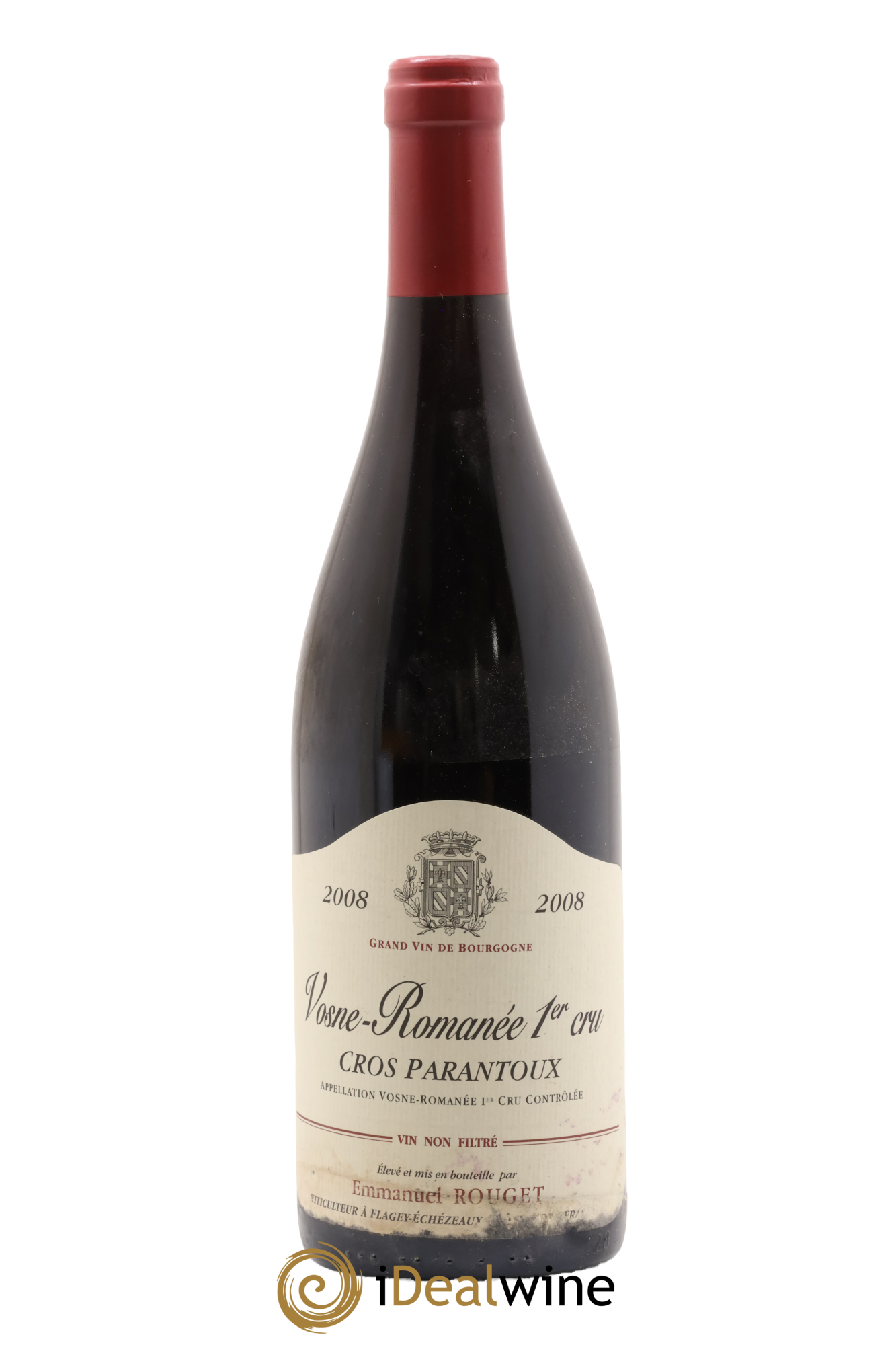 Vosne-Romanée 1er Cru Cros Parantoux Emmanuel Rouget 2008 - Lot of 1 bottle - 0