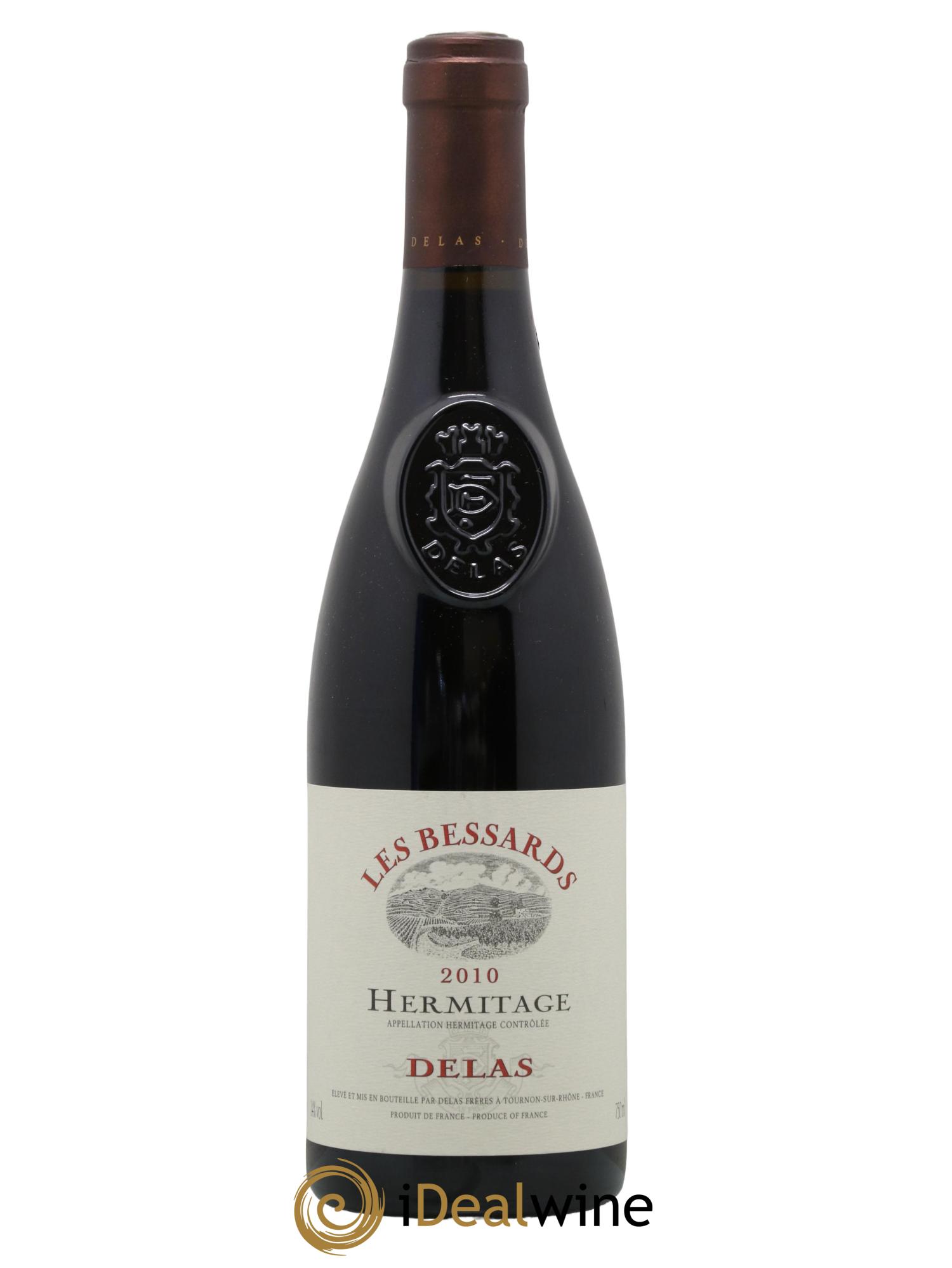 Hermitage Les Bessards Delas Frères 2010 - Lot de 1 bouteille - 0