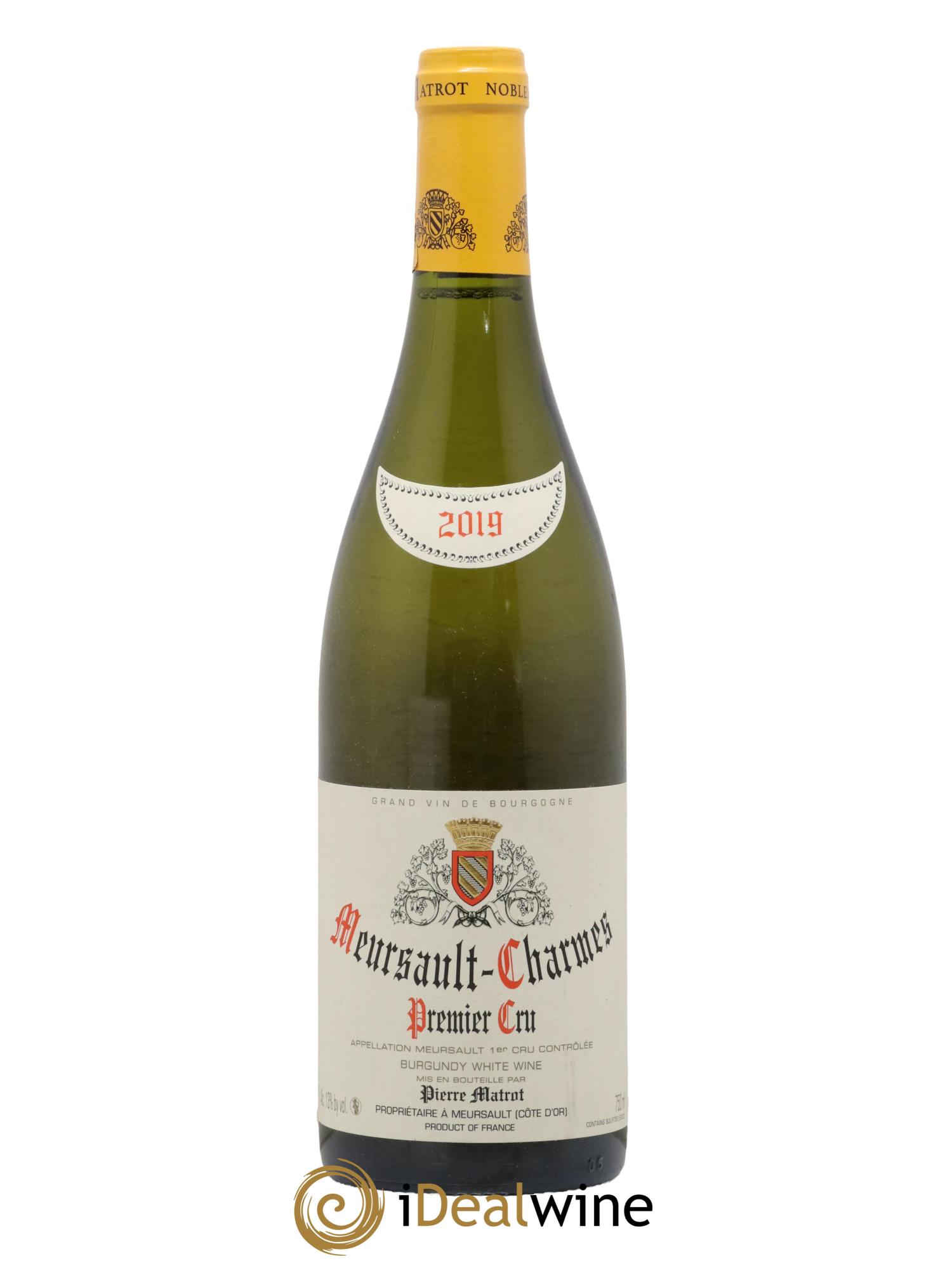Meursault 1er Cru Charmes Matrot (Domaine) 2019 - Lotto di 1 bottiglia - 0