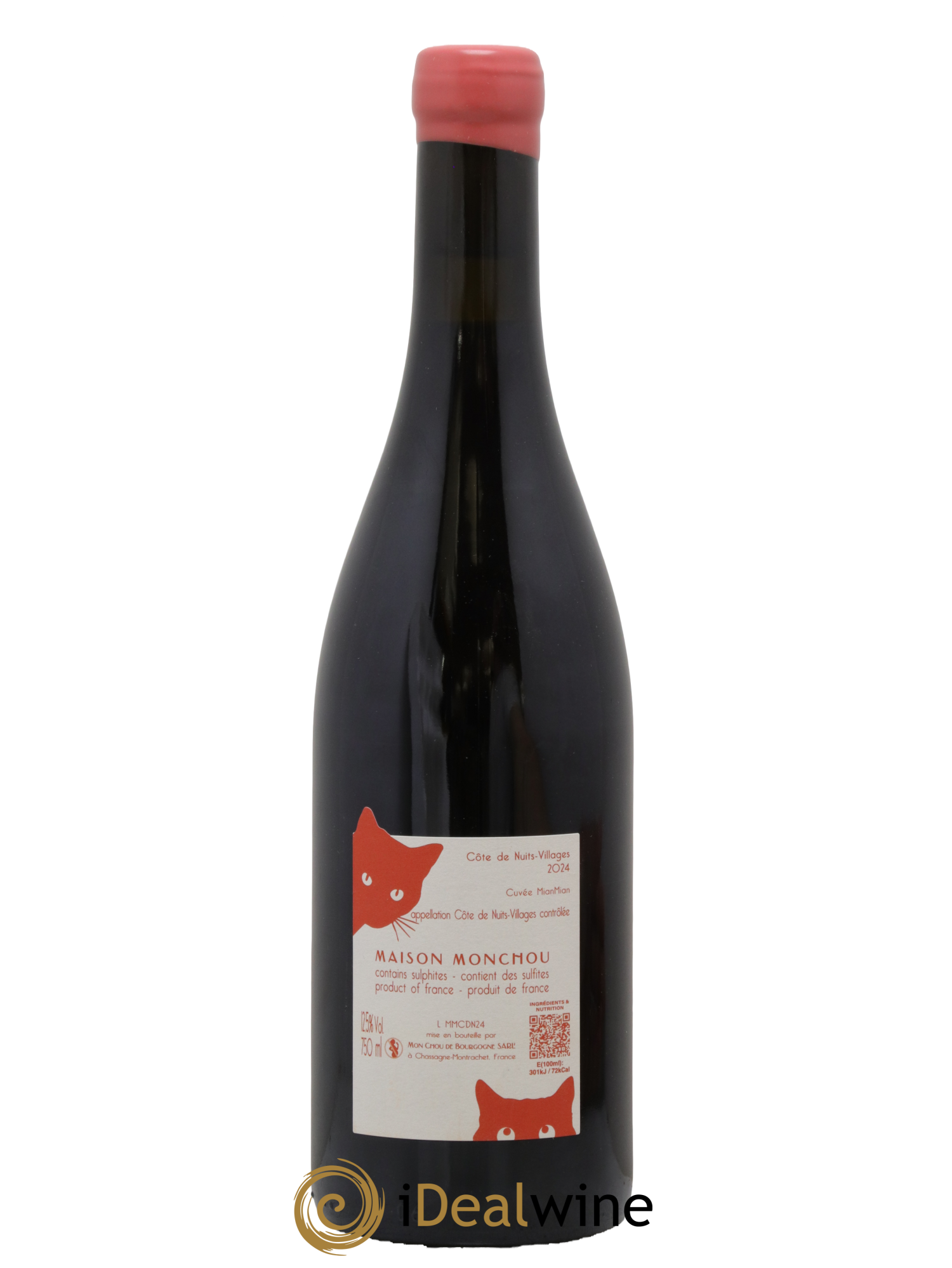 Côte de Nuits-Villages Monchou 2024 - Lot de 1 bouteille - 1