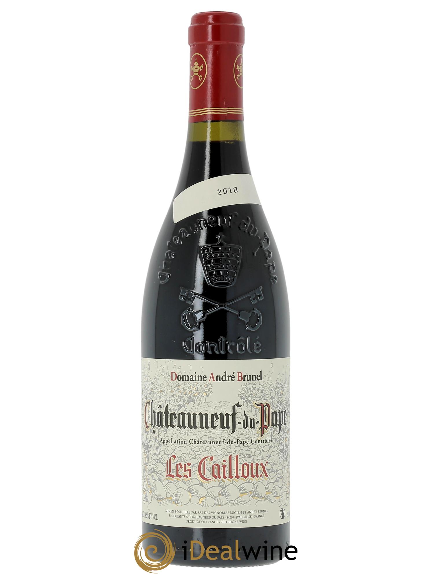 Châteauneuf-du-Pape Les Cailloux André Brunel  2010 - Lot de 1 bouteille - 0
