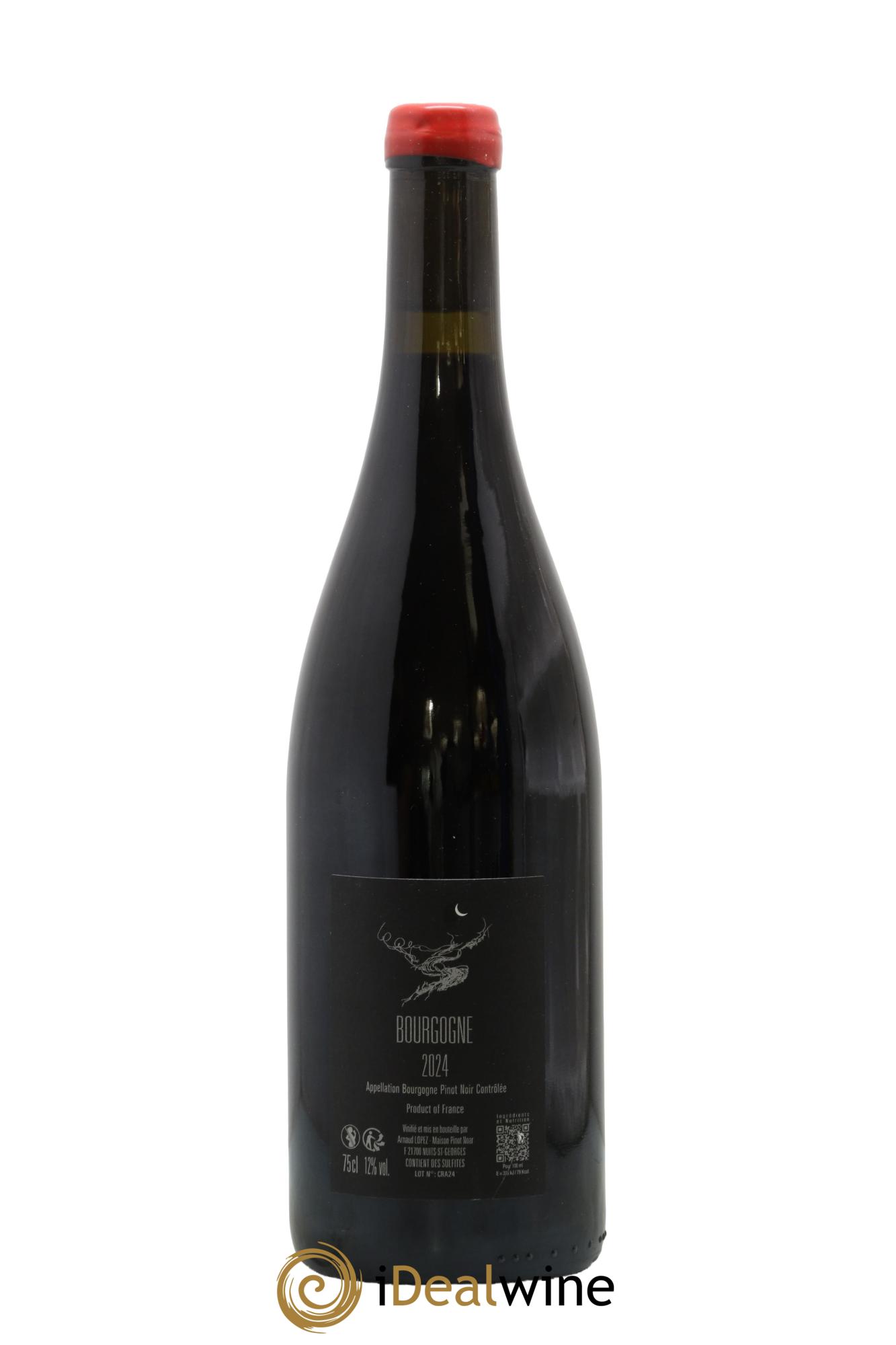 Bourgogne Les Craies Arnaud Lopez 2024 - Lot de 1 bouteille - 1