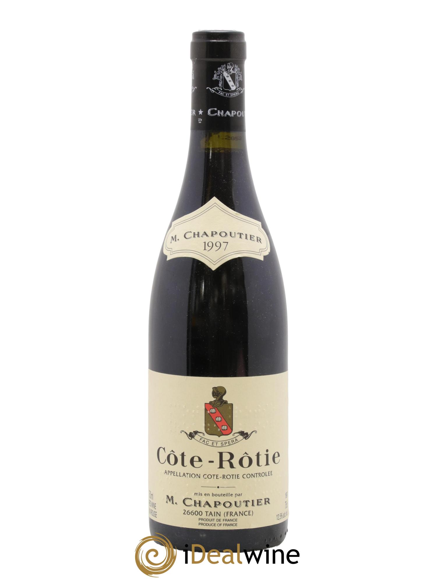 Côte-Rôtie Chapoutier 1997 - Lot de 1 bouteille - 0