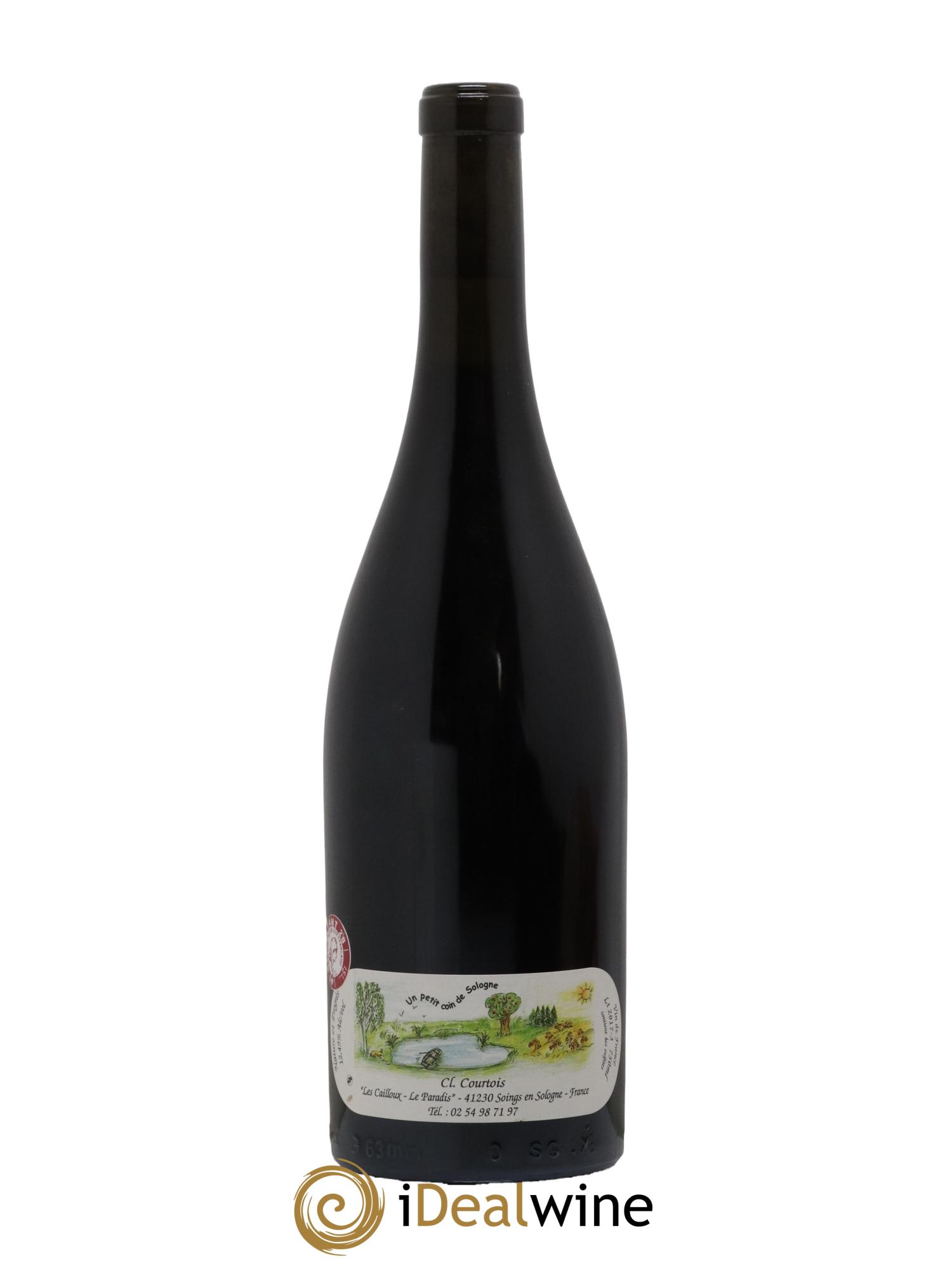 Vin de France Racines Les Cailloux du Paradis - Claude Courtois 2017 - Lot de 1 bouteille - 1