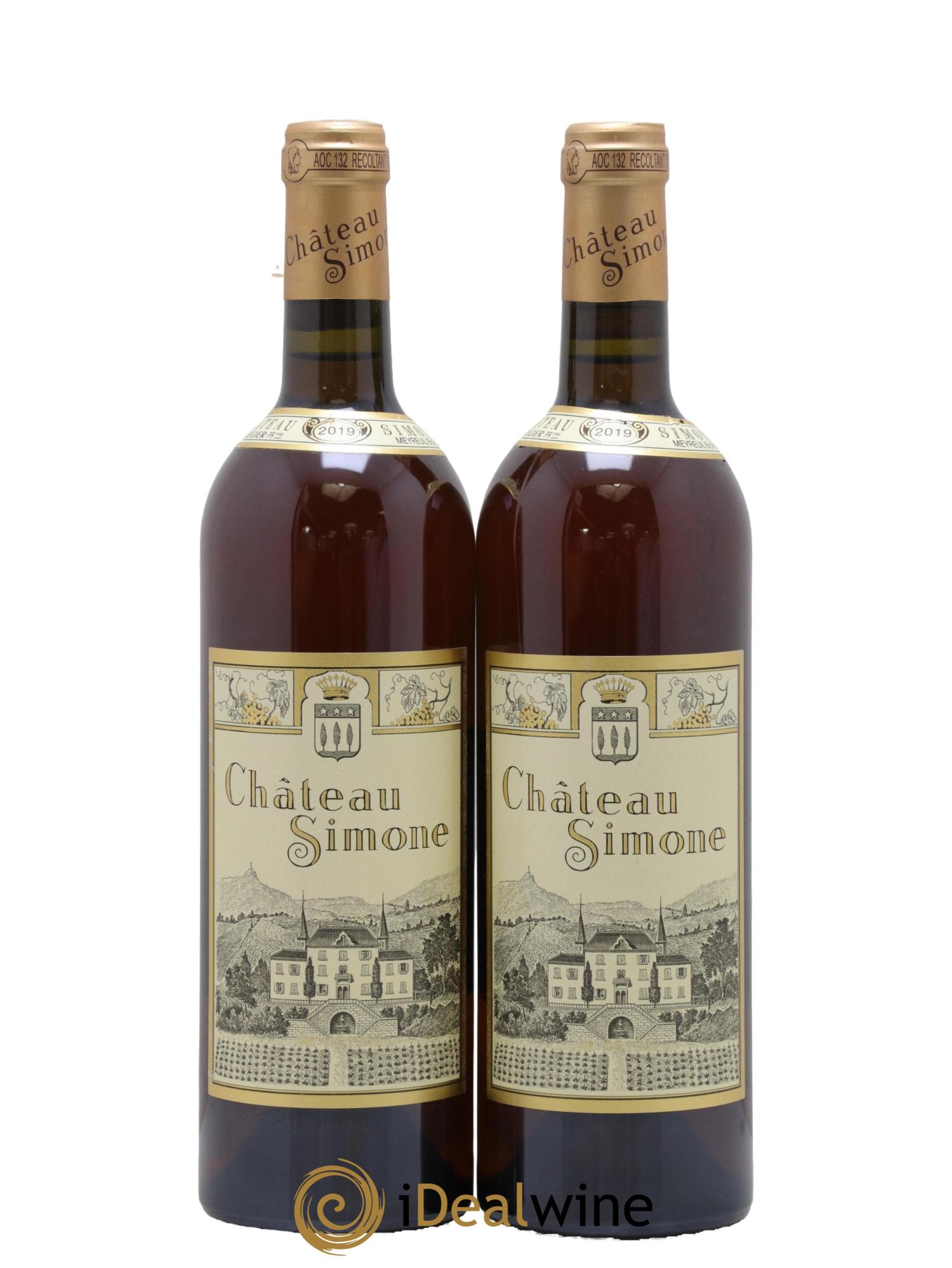 Palette Château Simone Famille Rougier 2019 - Posten von 2 Flaschen - 0