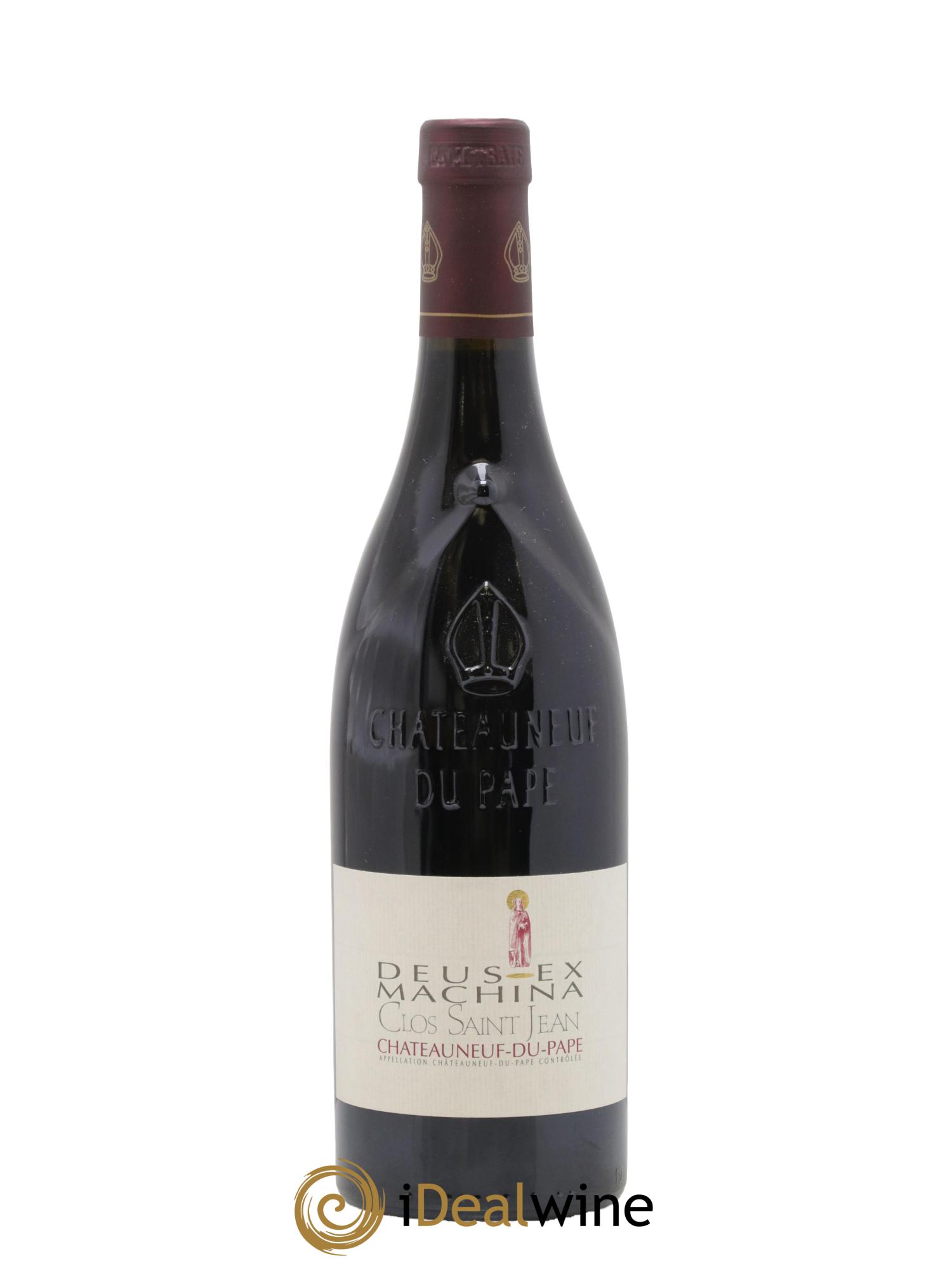 Châteauneuf-du-Pape Clos Saint-Jean Deus Ex Machina Pascal et Vincent Maurel 2021 - Lot de 1 bouteille - 0