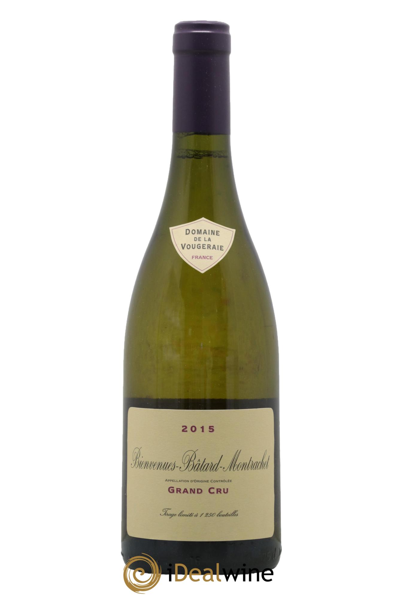 Bienvenues-Bâtard-Montrachet Grand Cru La Vougeraie 2015 - Posten von 1 Flasche - 0