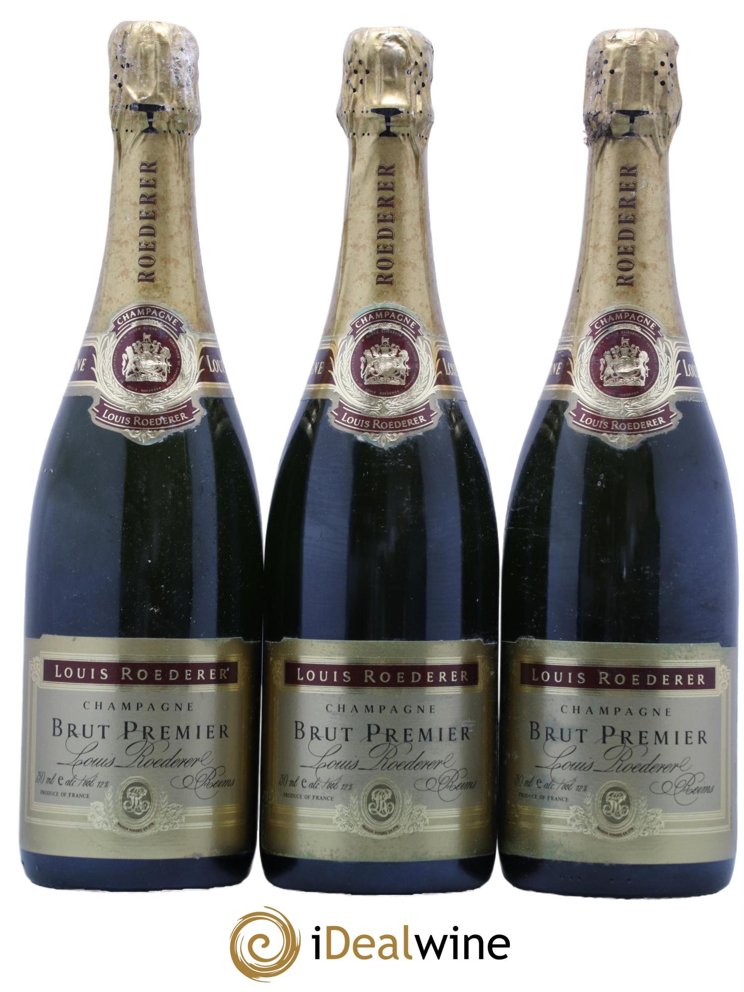 Premier Brut Louis Roederer - Lot de 3 bouteilles - 0