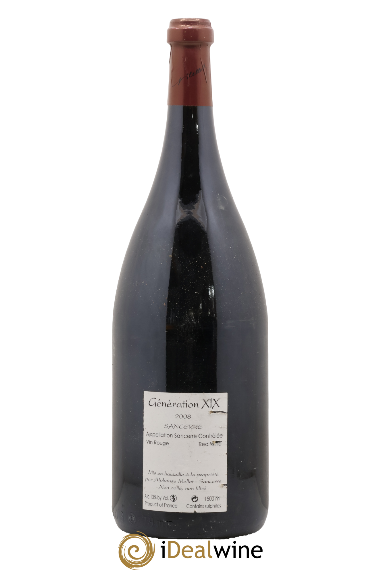 Sancerre Génération XIX Alphonse Mellot 2008 - Lot of 1 magnum - 2