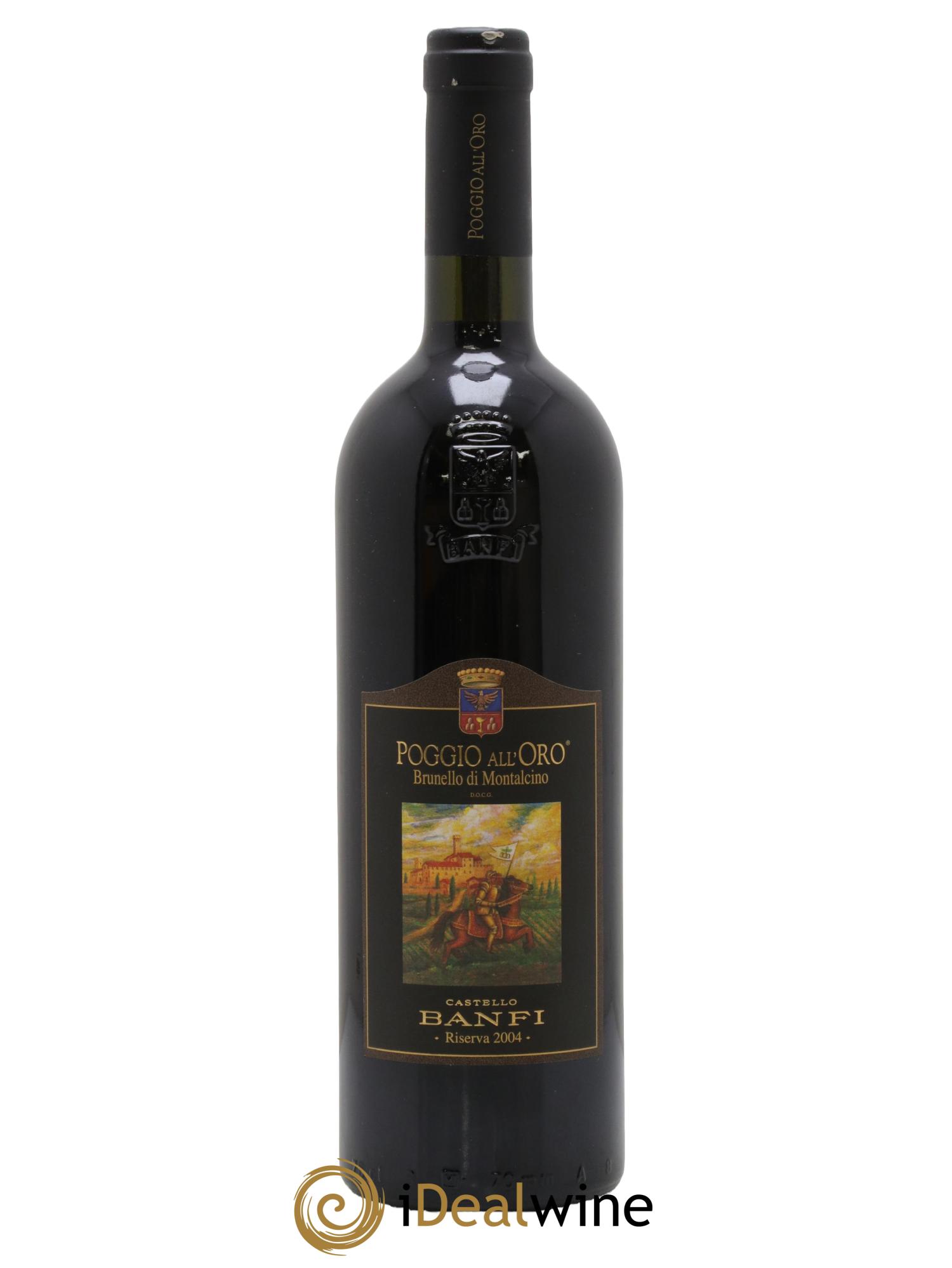 Brunello di Montalcino Riserva Poggio All'Oro Castello Banfi 2004 - Lot de 1 bouteille - 0