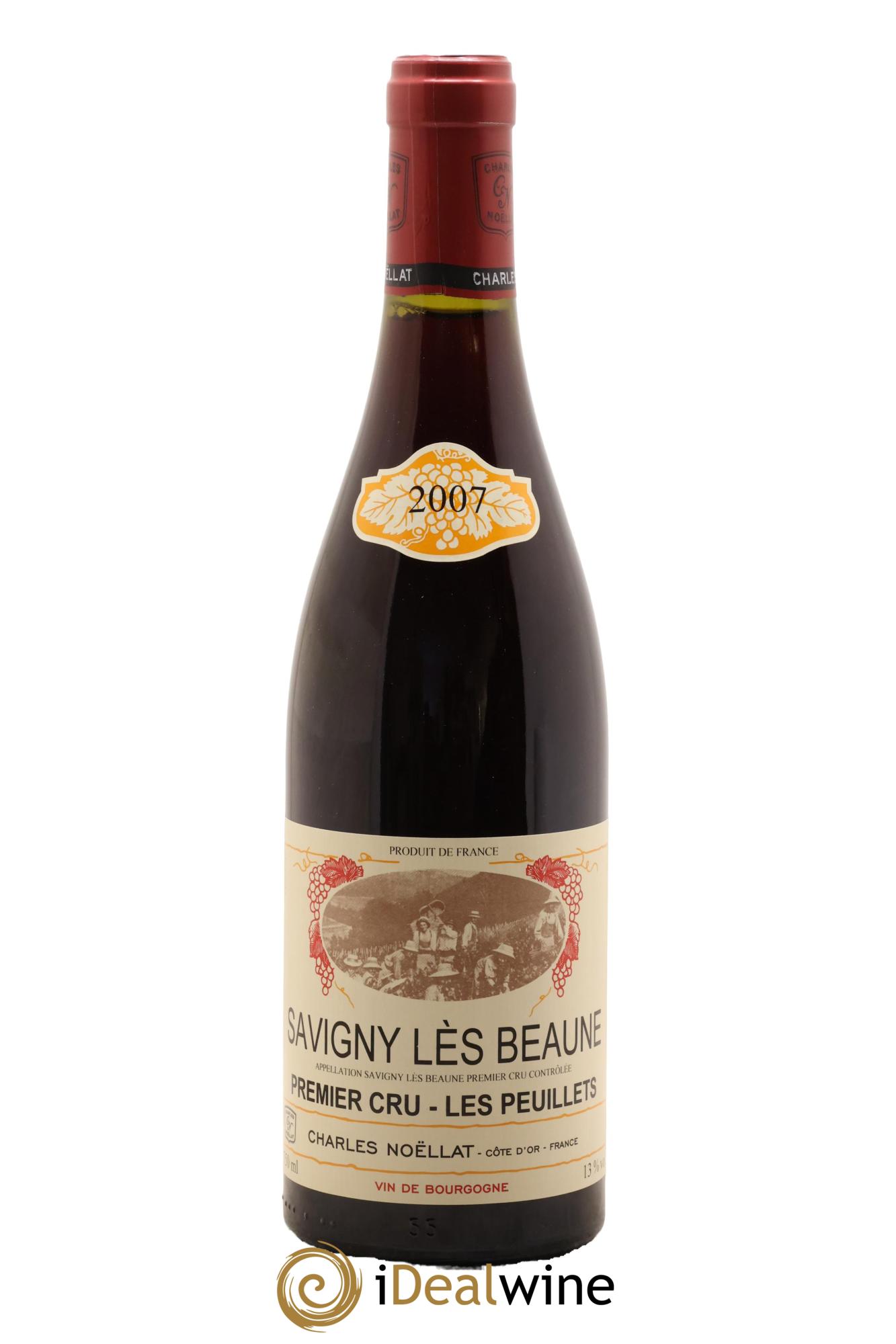 Savigny-lès-Beaune 1er Cru Les Peuillets Charles Noëllat 2007 - Lot de 1 bouteille - 0