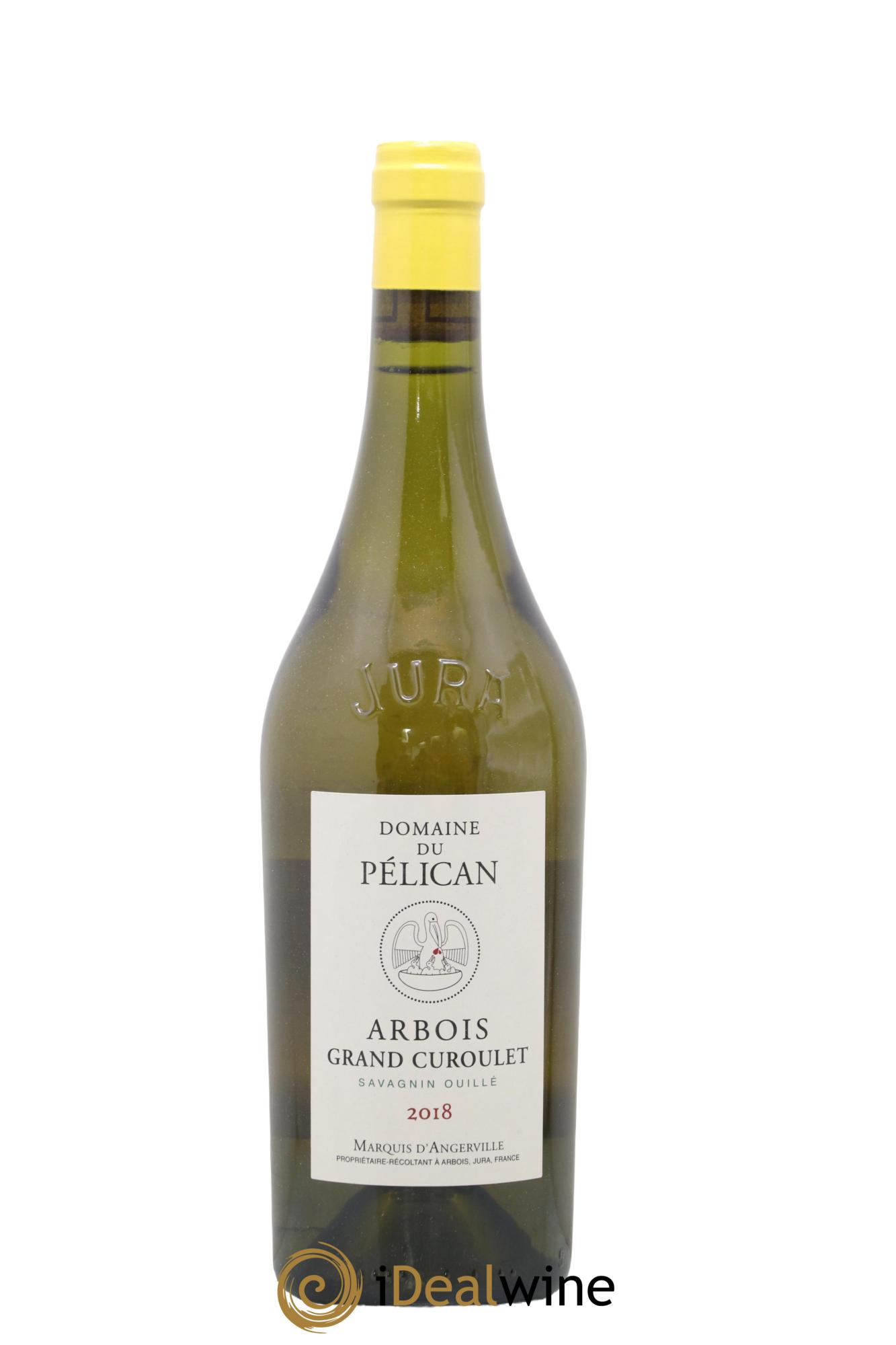 Arbois Savagnin ouillé Grand Curoulet Pélican 2018 - Lot de 1 bouteille - 0
