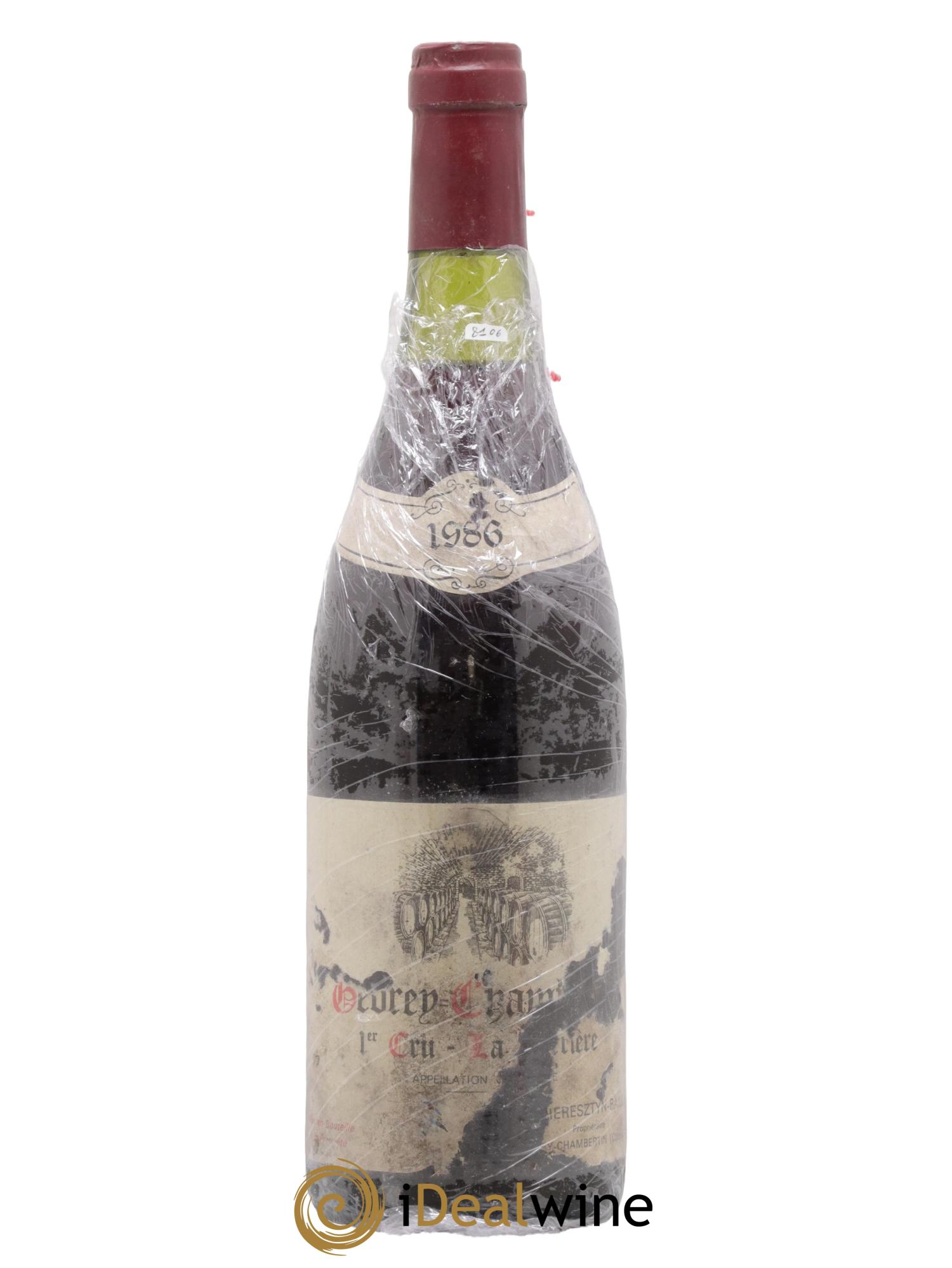 Gevrey-Chambertin 1er Cru Heretzin 1986 - Lot de 1 bouteille - 0