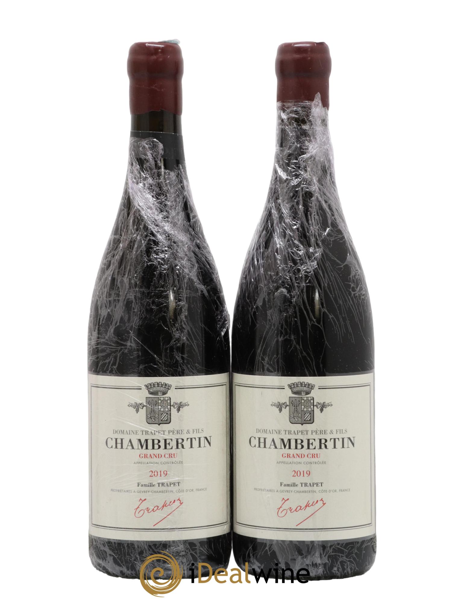 Chambertin Grand Cru Domaine Trapet 2019 - Lot de 2 bouteilles - 0